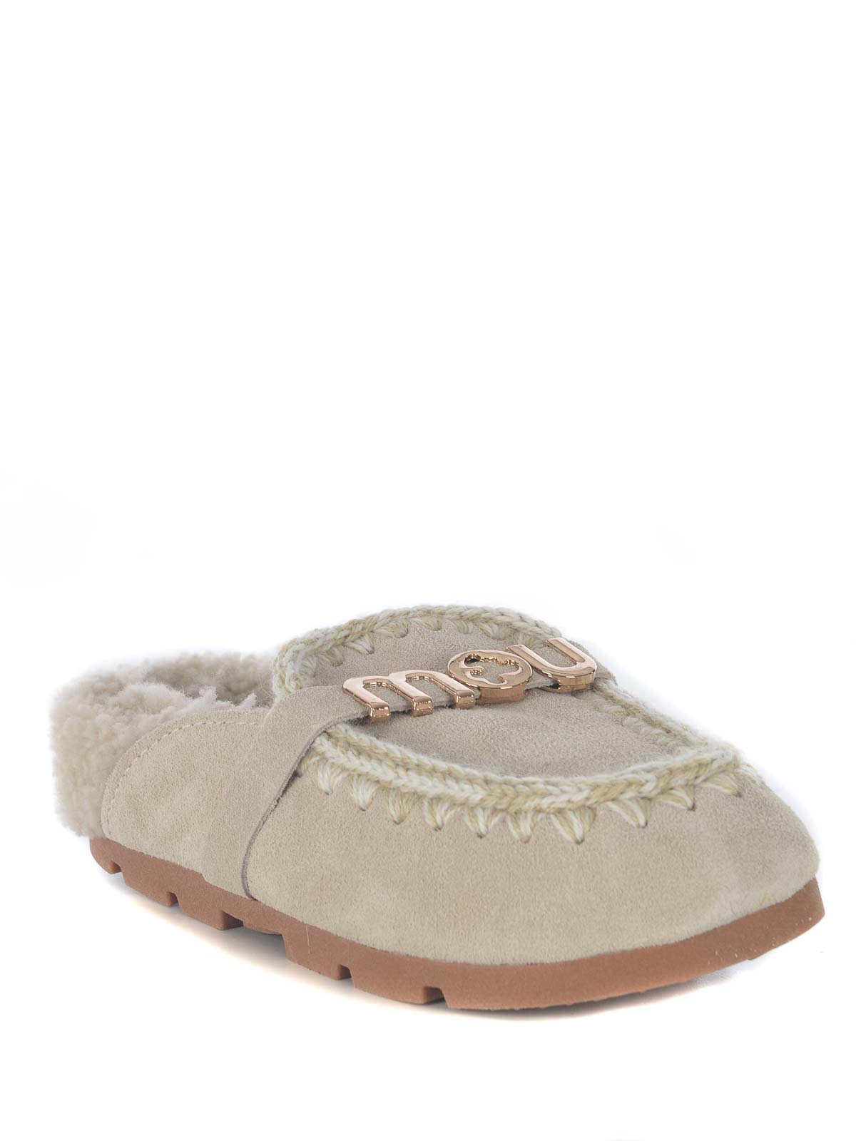 Slippers Made Of Genuine Suede 431000ACHLK (mou / サンダル ) | mou (ムー)(2)