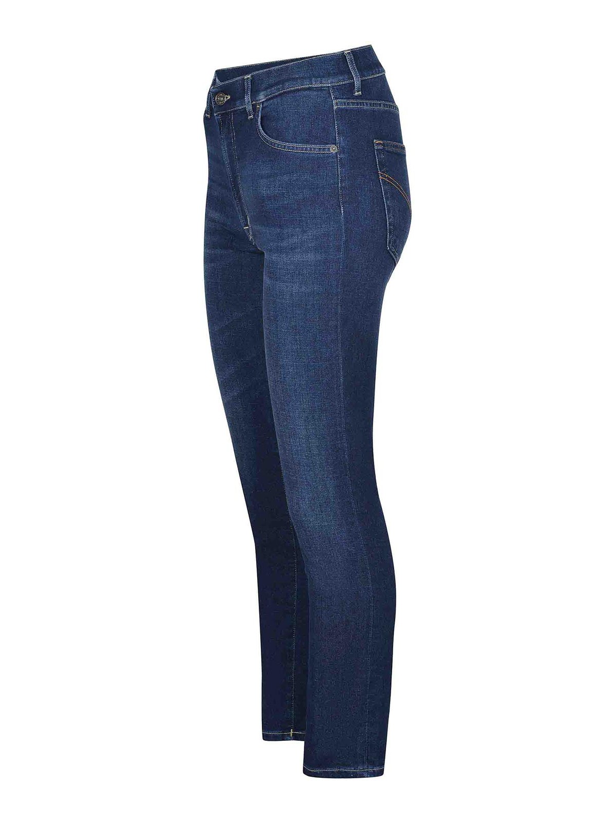 Jeans Made Of Stretch Denim DP651DS0345LG9800 (DONDUP / ジーンズ ) | DONDUP (ドンダップ)(1)