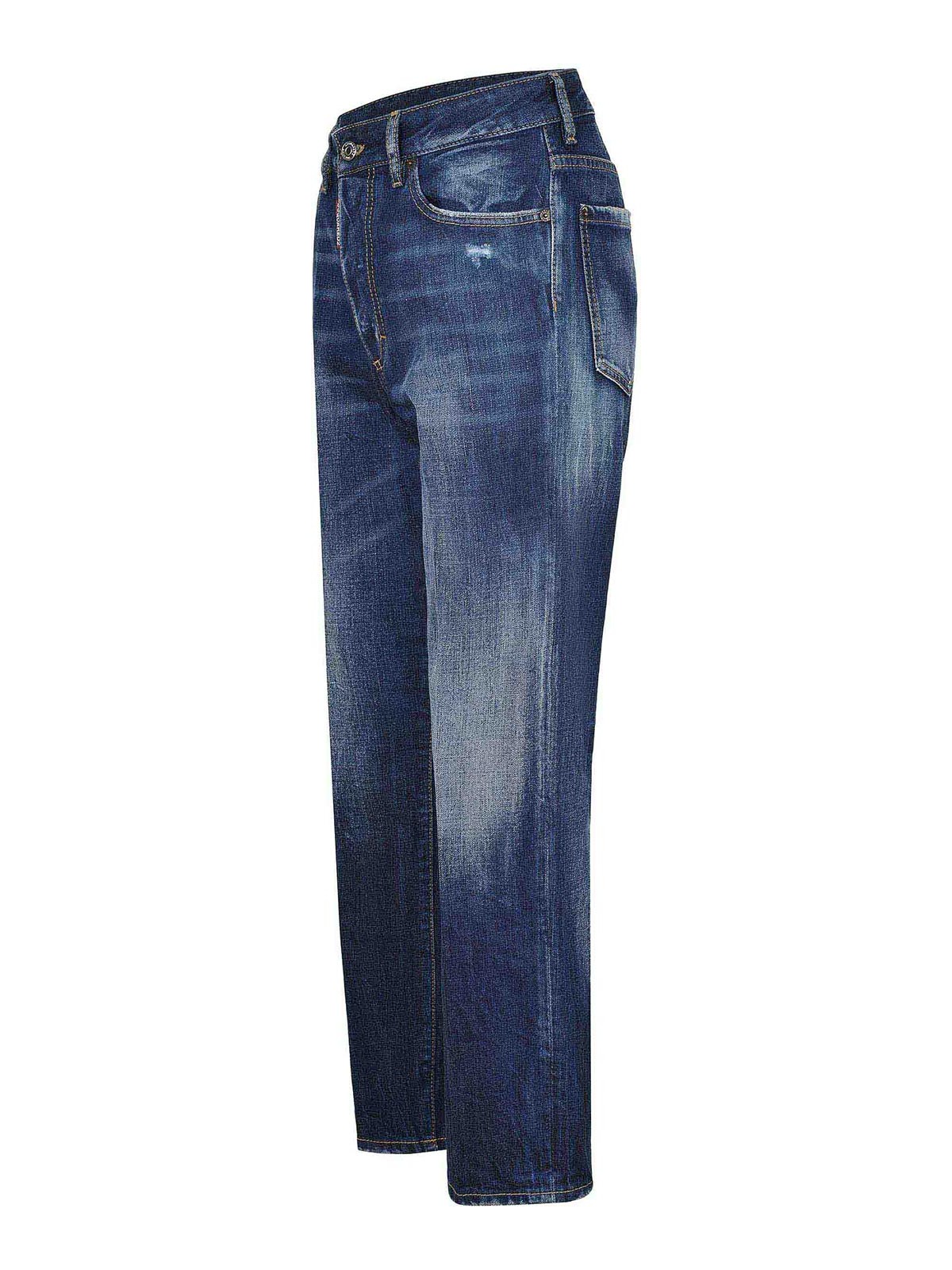 Boston Jeans Made Of Denim S72LB0913D30011470 (Dsquared2 / ジーンズ ) | Dsquared2 (ディースクエアード)(1)