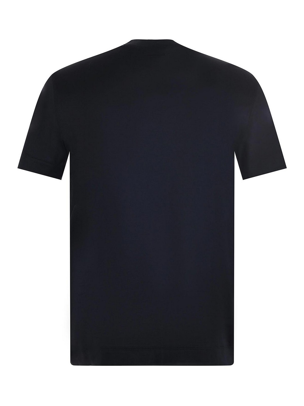 Lyocell And Cotton T-Shirt EM002963AF10761UB118 (EMPORIO ARMANI / Tシャツ・カットソー ) | EMPORIO ARMANI (エンポリオ アルマーニ)(2)