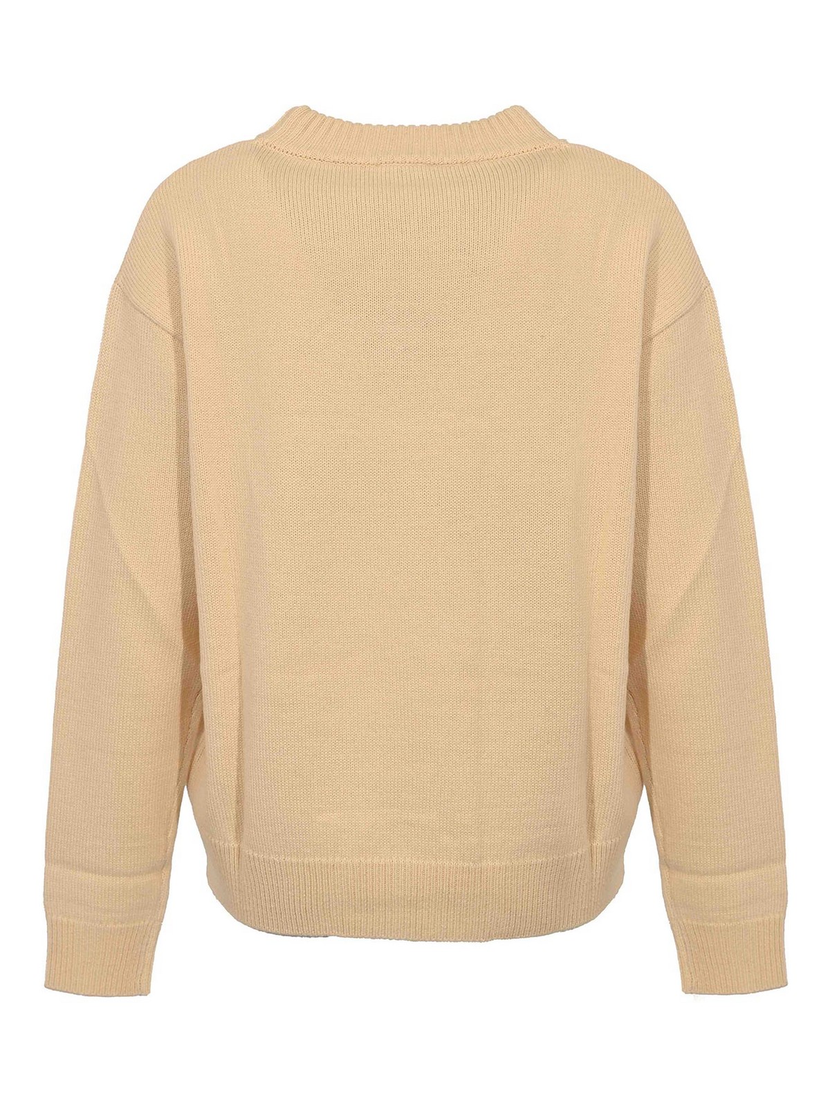 Crew Neck Sweater In Wool Blend With Logo 8K0335K282W402 (PATRIZIA PEPE / ニット・セーター・カーディガン ) | PATRIZIA PEPE (パトリツィア ペペ)(1)