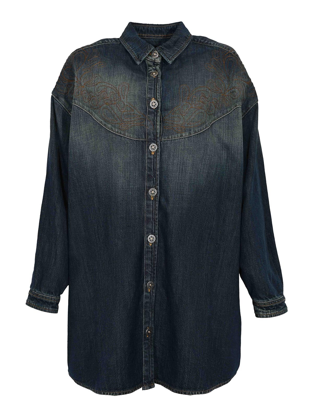 Short Denim Dress DA479DF0292IZ9W800 (DONDUP / ワンピース・ドレス・オールインワン ) | DONDUP (ドンダップ)