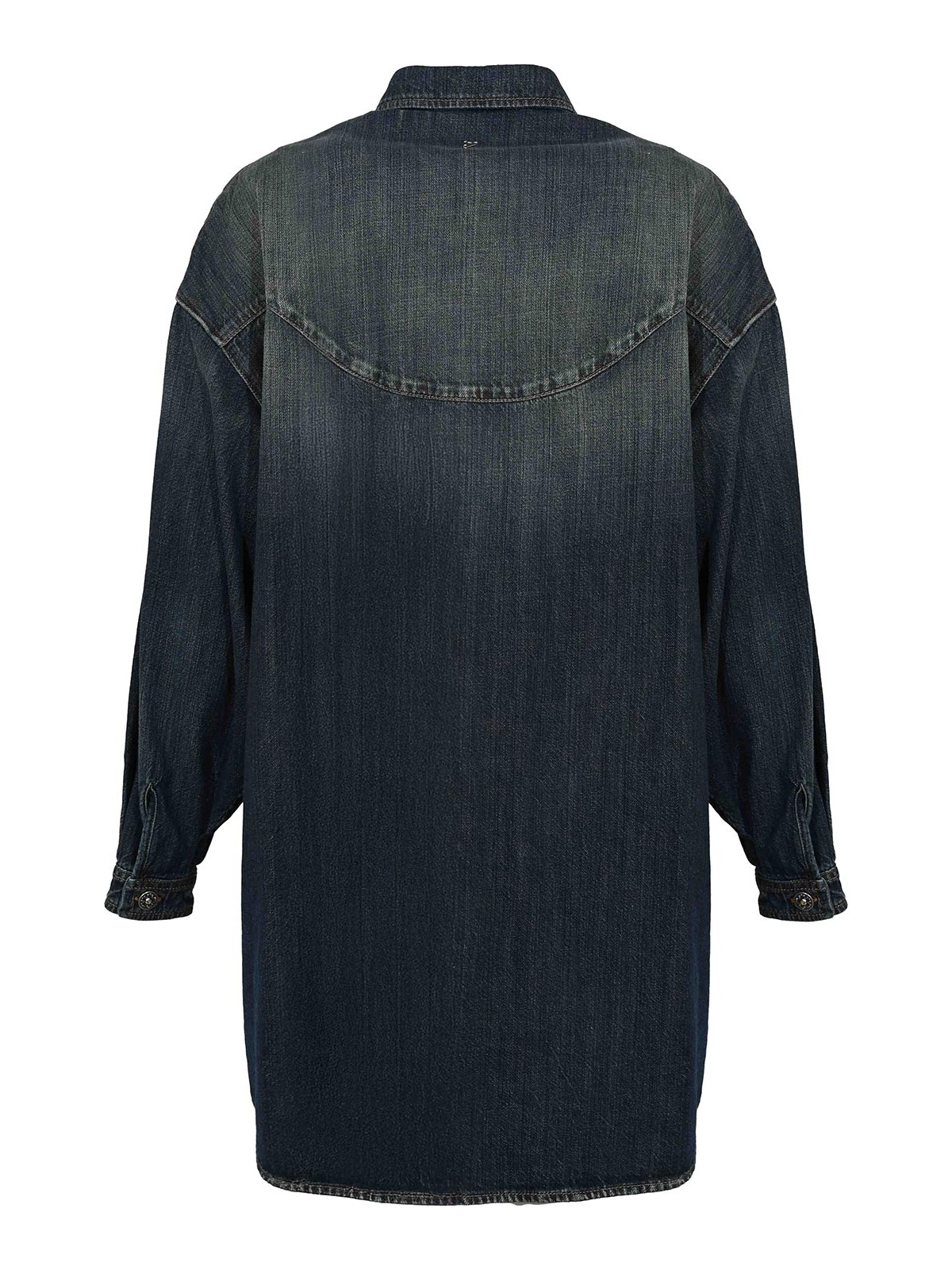 Short Denim Dress DA479DF0292IZ9W800 (DONDUP / ワンピース・ドレス・オールインワン ) | DONDUP (ドンダップ)(1)