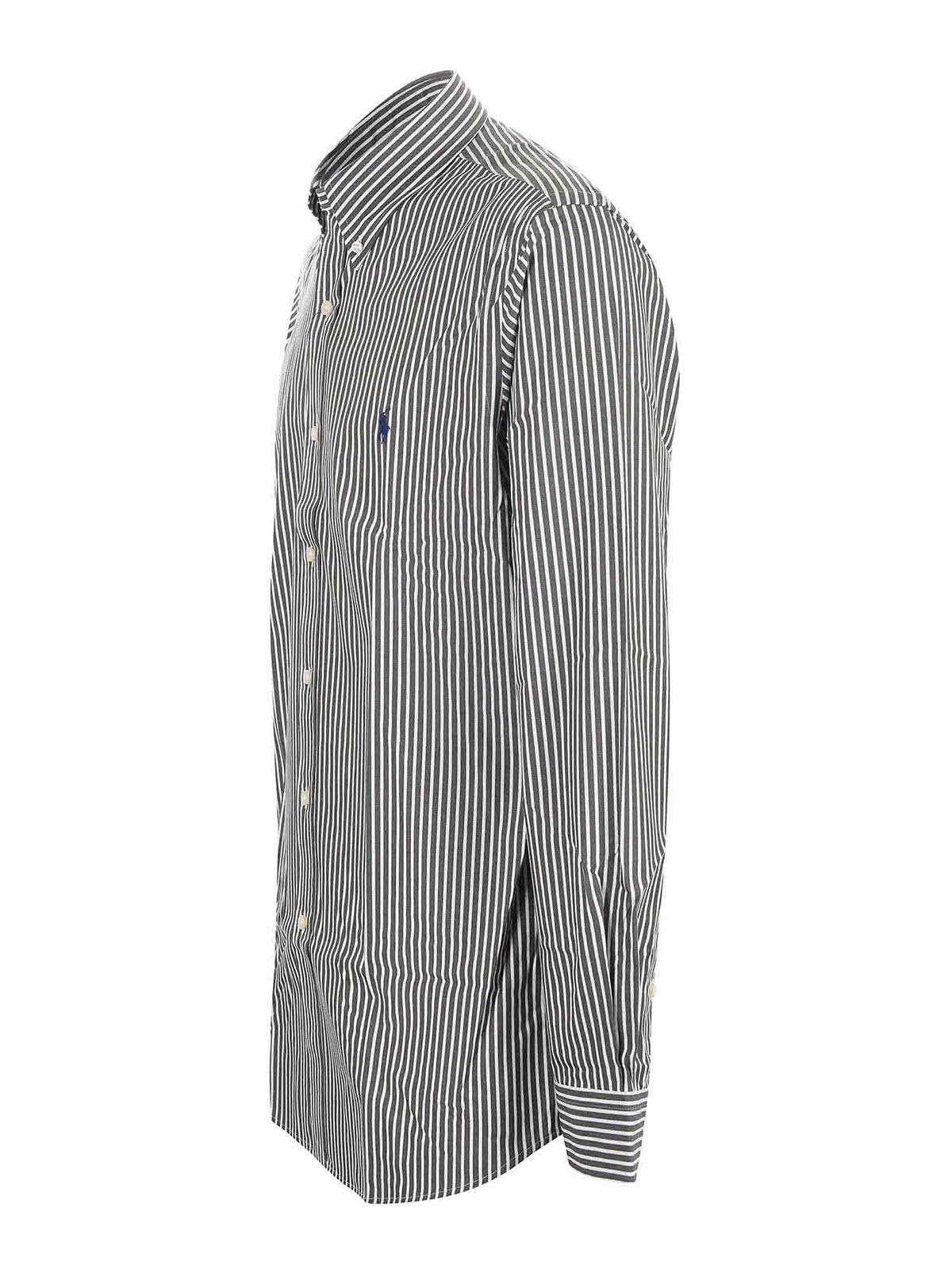 Striped Cotton Poplin Shirt 929346025 (Polo Ralph Lauren / シャツ・ブラウス ) | Polo Ralph Lauren (ポロ ラルフ ローレン)(1)