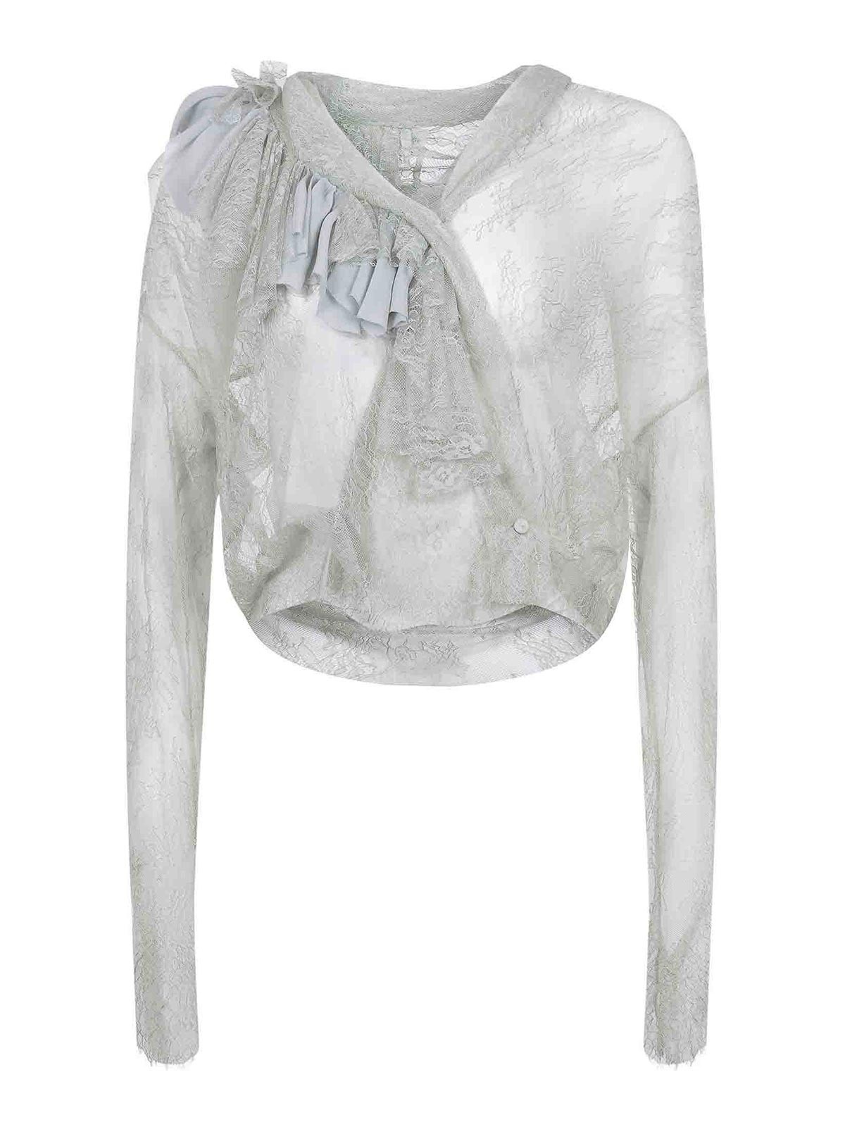 Shirt Made Of Lace 21366200483 (ALBERTA FERRETTI / シャツ・ブラウス ) | ALBERTA FERRETTI (アルベルタ フェレッティ)