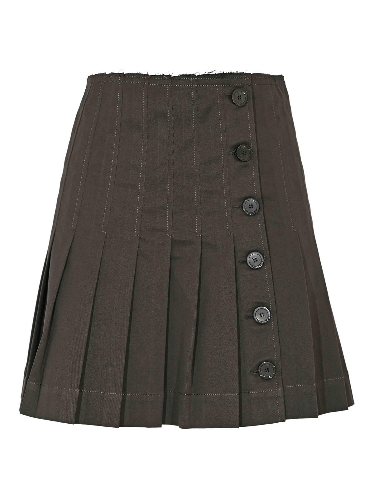 Susan Skirt In Cotton Gabardine Y5WO08Y490 (SEMICOUTURE / スカート ) | SEMICOUTURE (セミクチュール)