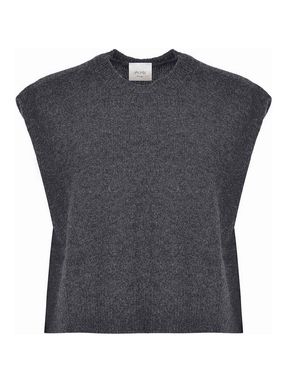 Vest Made Of Merino Wool 265466A5236ANTRACITE (ALYSI / ベスト ) | ALYSI (アリジ)