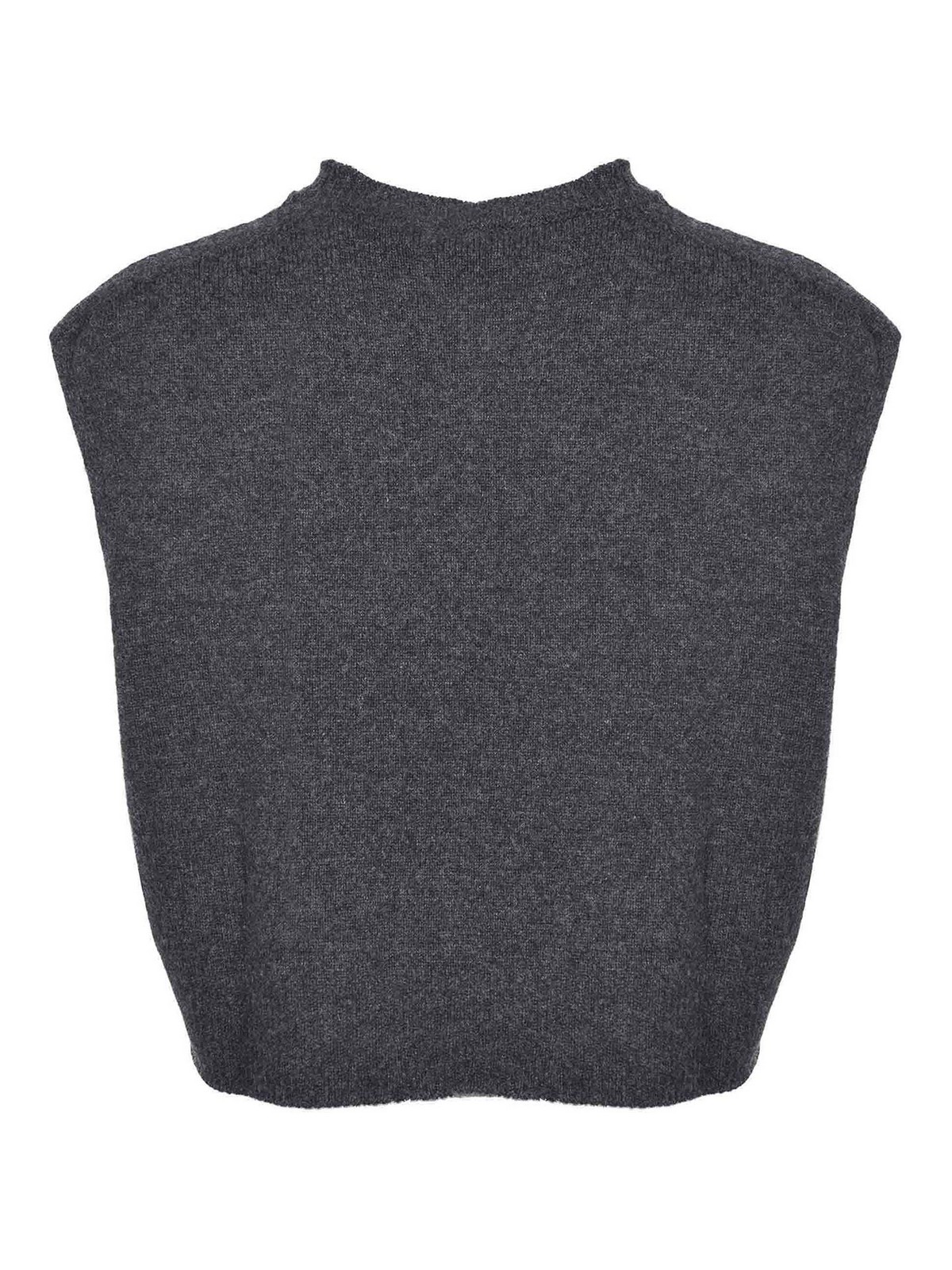Vest Made Of Merino Wool 265466A5236ANTRACITE (ALYSI / ベスト ) | ALYSI (アリジ)(2)