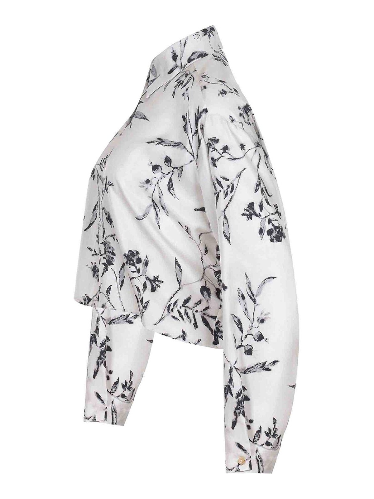 Shirt Made Of Silk 165232A5043PERLA (ALYSI / シャツ・ブラウス ) | ALYSI (アリジ)(1)