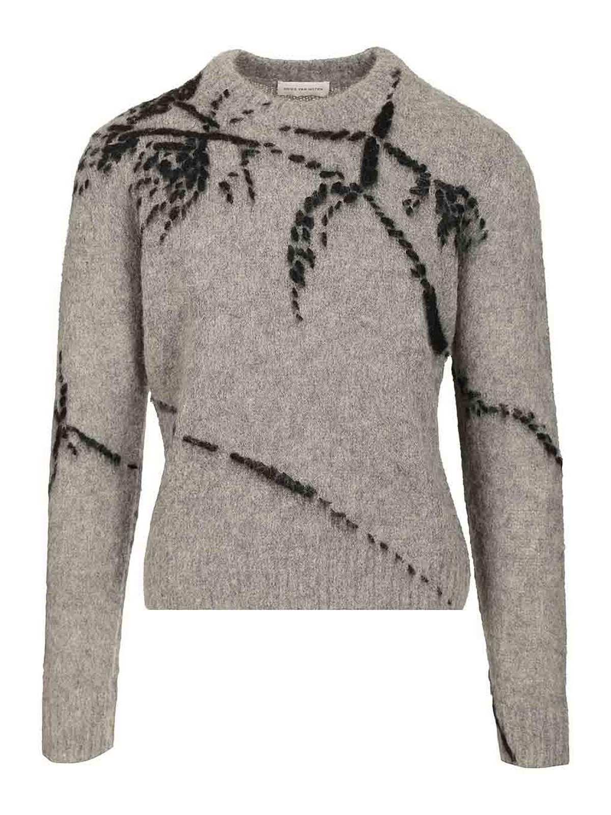Mouche Sweater In Alpaca Blend 25202122827098E15 (Dries Van Noten / ニット・セーター・カーディガン ) | Dries Van Noten (ドリスヴァンノッテン)