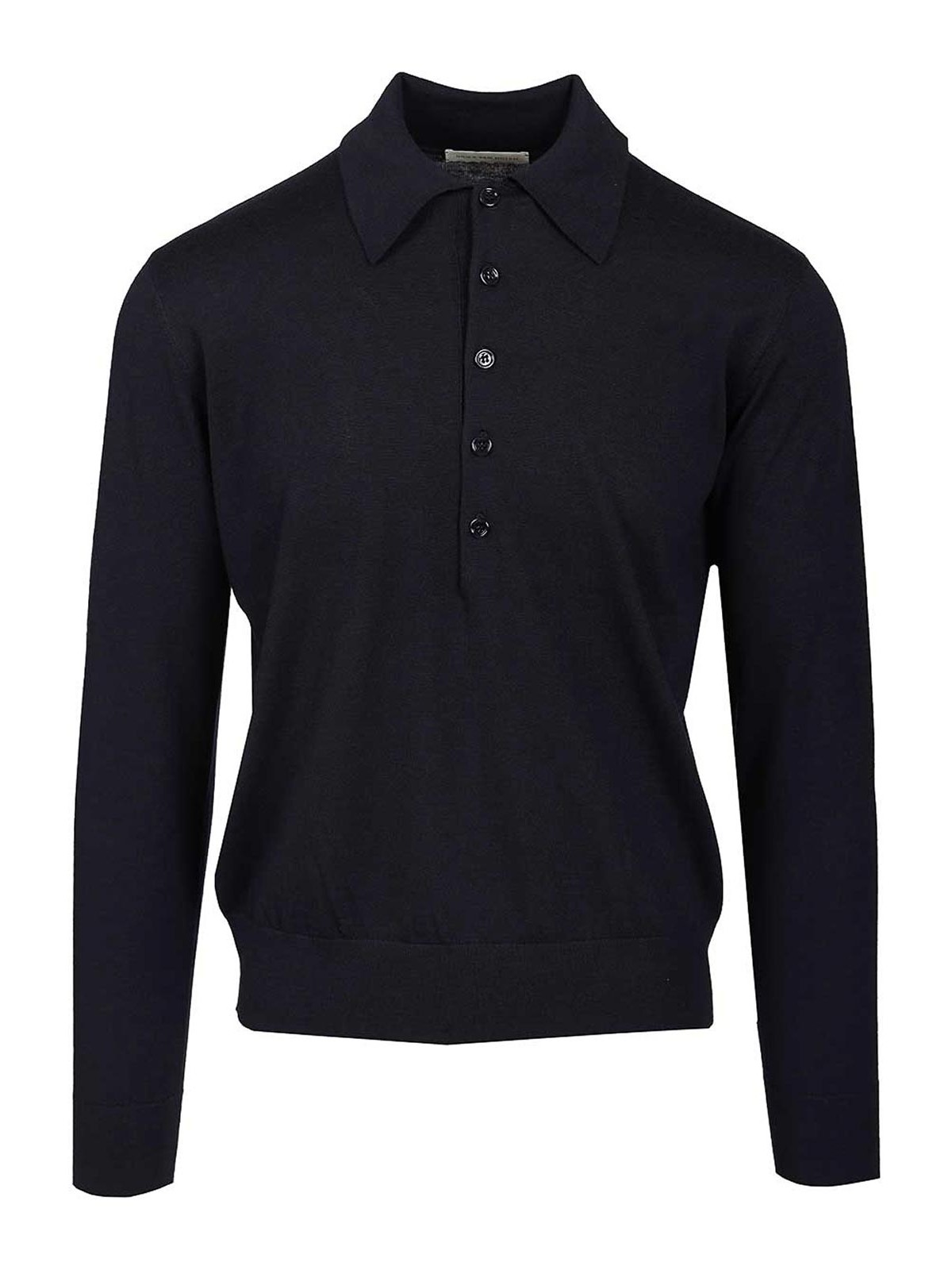 Long-Sleeved Polo Shirt 25202120127005E15 (Dries Van Noten / ニット・セーター・カーディガン ) | Dries Van Noten (ドリスヴァンノッテン)