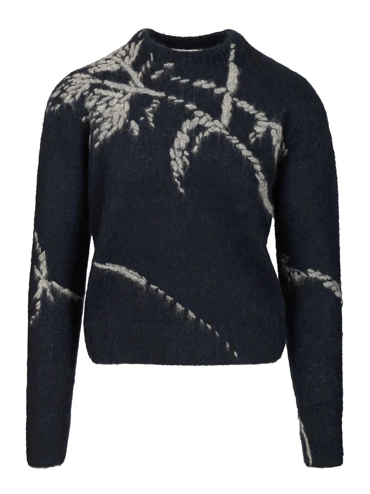 Mouche Sweater In Alpaca Blend 25202122827095E15 (Dries Van Noten / ニット・セーター・カーディガン ) | Dries Van Noten (ドリスヴァンノッテン)
