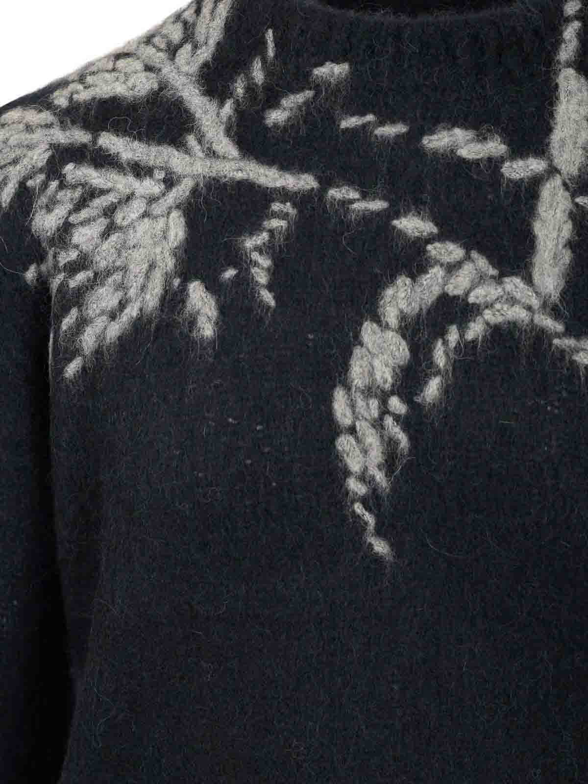 Mouche Sweater In Alpaca Blend 25202122827095E15 (Dries Van Noten / ニット・セーター・カーディガン ) | Dries Van Noten (ドリスヴァンノッテン)(2)