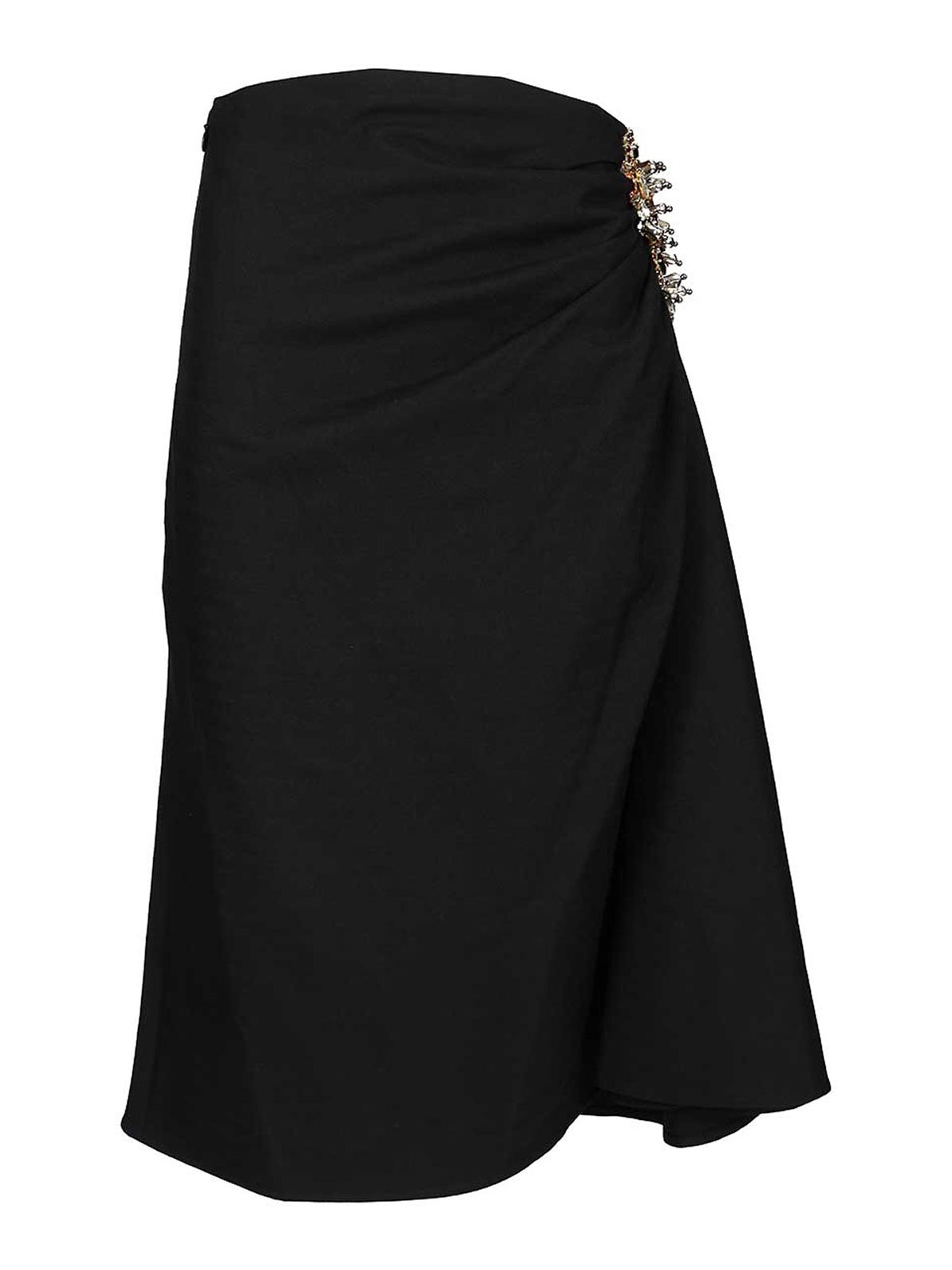 Embellished Draped Skirt 25201088021935E15 (Dries Van Noten / スカート ) | Dries Van Noten (ドリスヴァンノッテン)