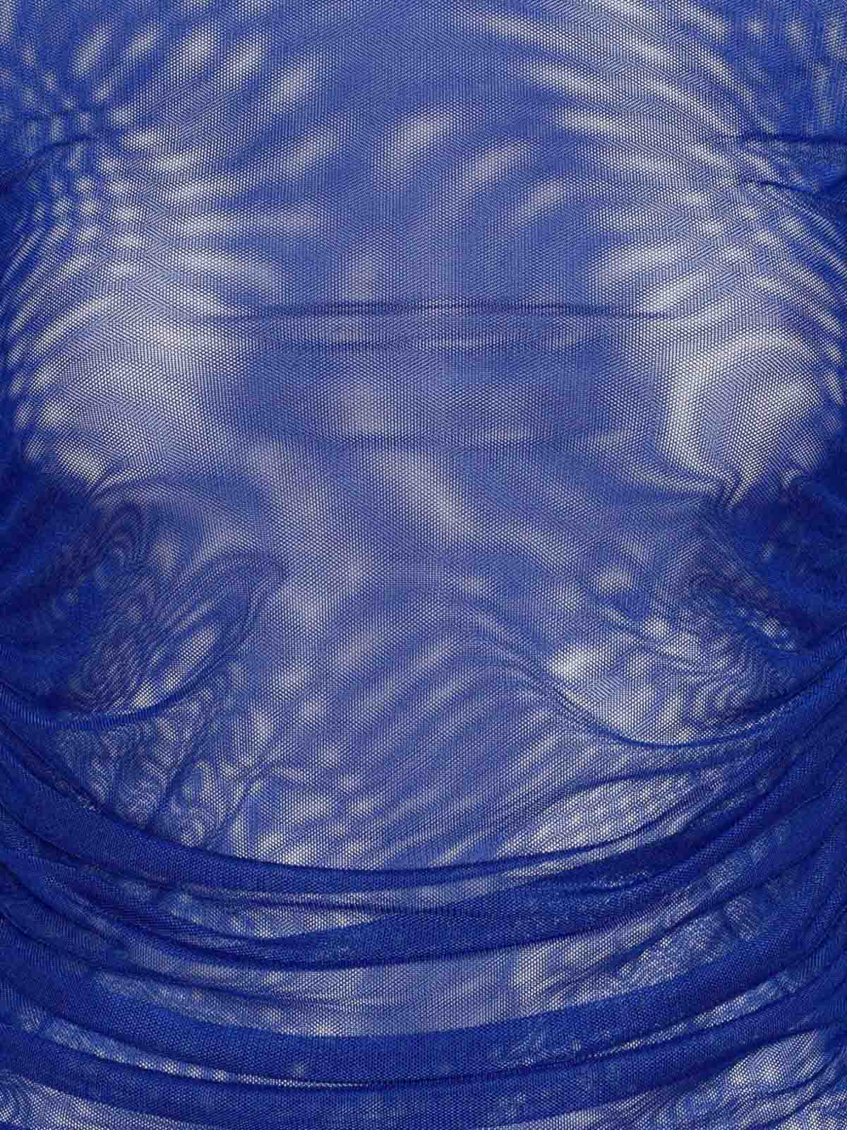 Blue Mesh Top With High Neck 114917E18 (ROTATE / Tシャツ・カットソー ) | ROTATE (ロテート)(3)