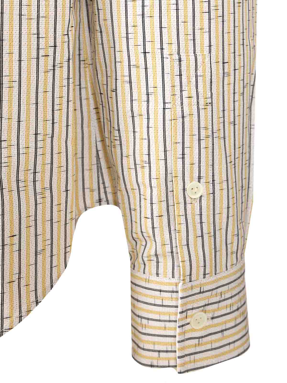 Striped Cotton And Linen Shirt 786340V5CW01330 (Bottega Veneta / シャツ・ブラウス ) | Bottega Veneta (ボッテガ・ヴェネタ)(5)