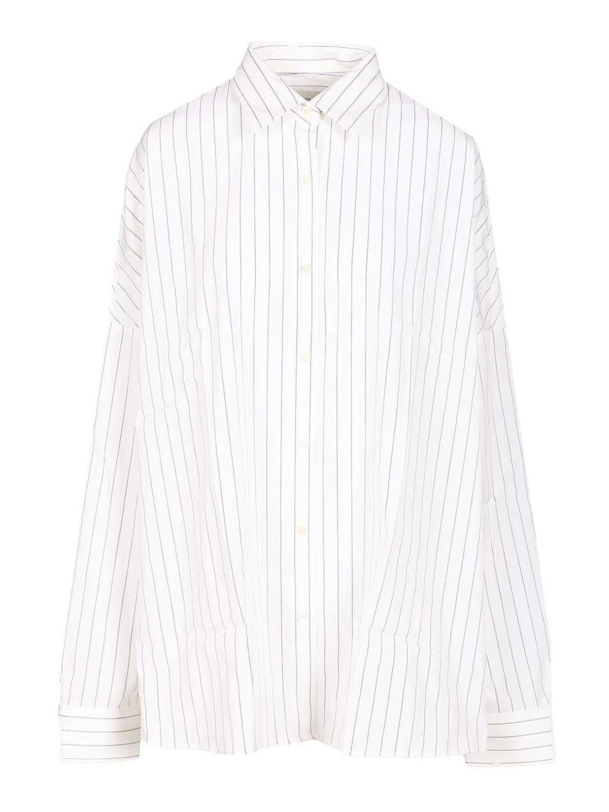 Oversized Striped Shirt 25201070020215E15 (Dries Van Noten / シャツ・ブラウス ) | Dries Van Noten (ドリスヴァンノッテン)