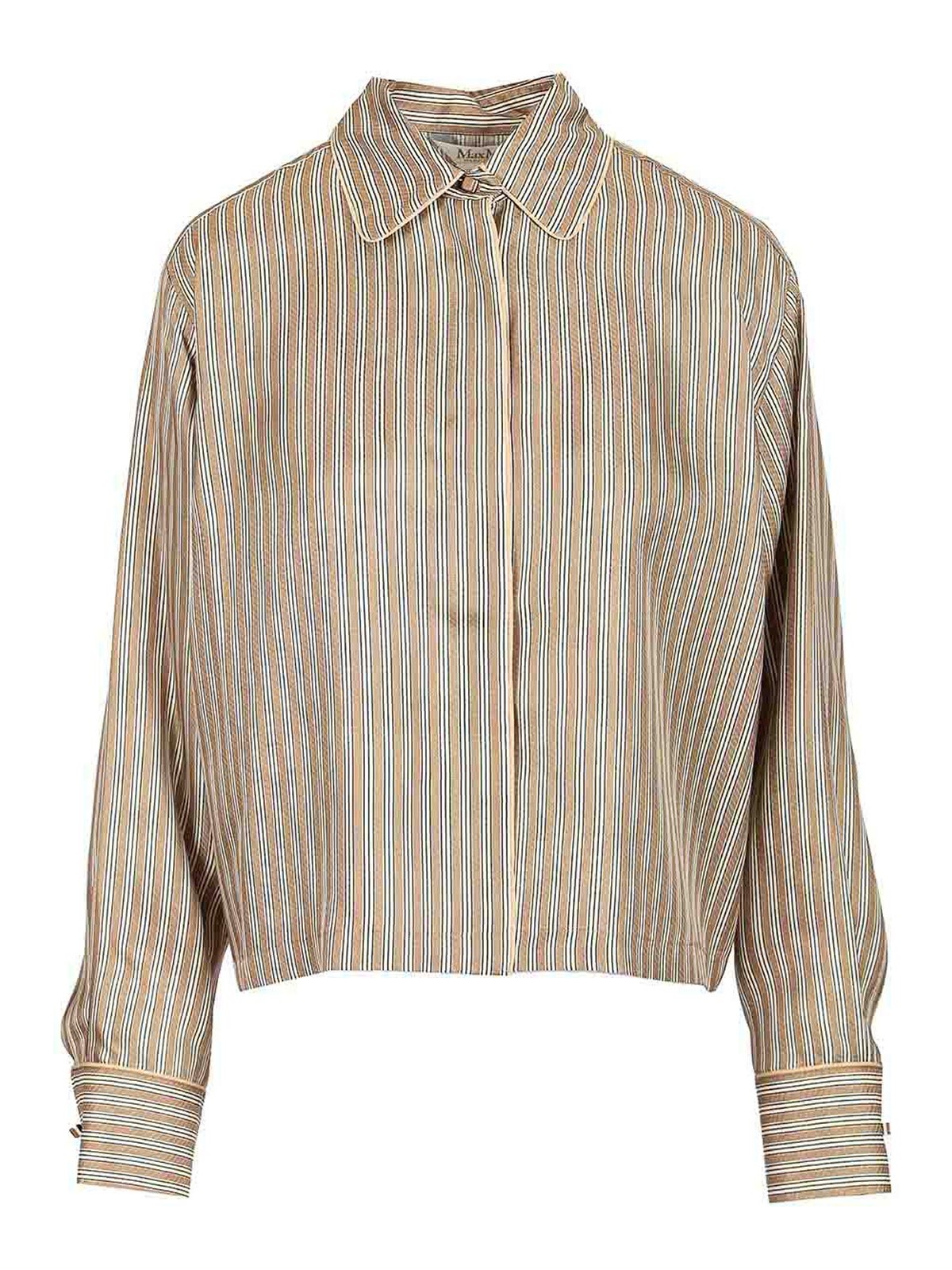 Silk Crop Shirt 252111617160009E18 (Max Mara / シャツ・ブラウス ) | Max Mara (マックスマーラ)