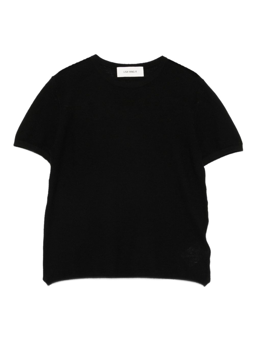 LISA YANG T-shirts and Polos Black 2025101BL (LISA YANG / Tシャツ・カットソー ) | LISA YANG (リサ ヤン)