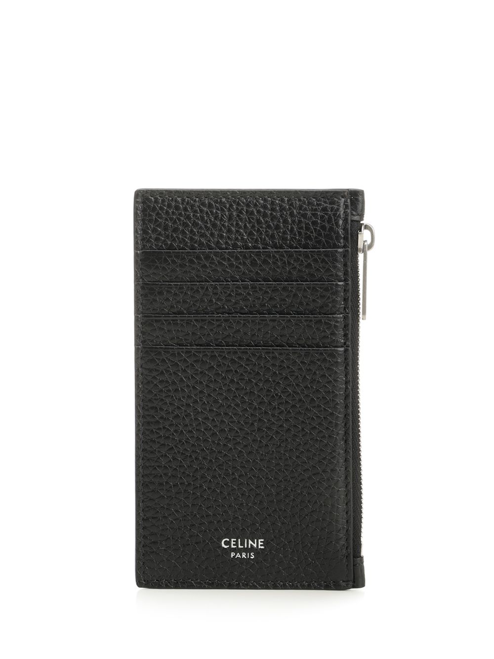 ZIPPED COMPACT CARD HOLDER GRAINED CALFSKIN 10B683GTH38SI (CELINE / 財布・カードケース ) | CELINE (セリーヌ)