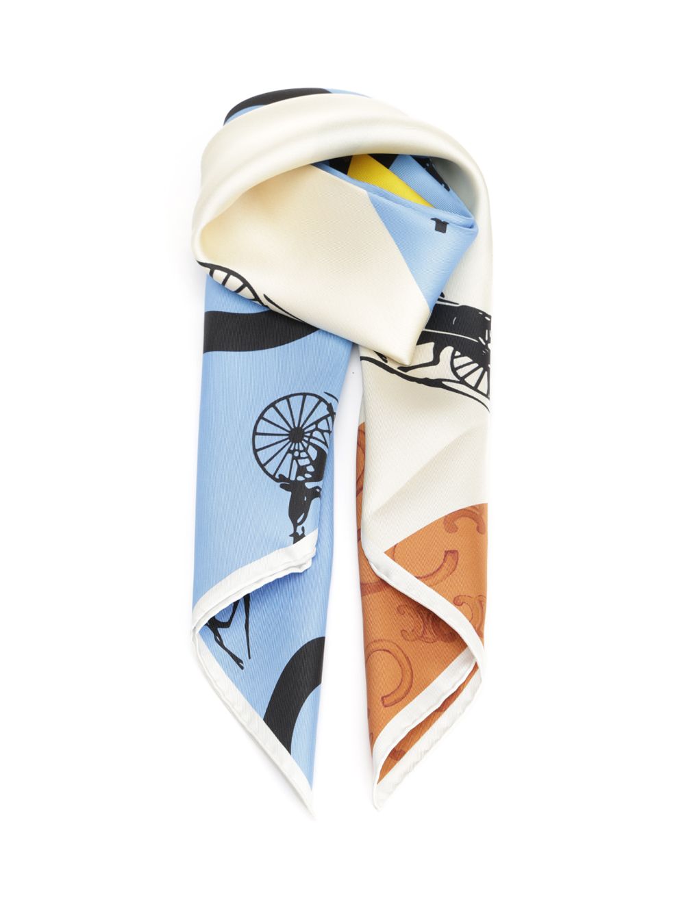 90X90CM SQUARE PRINTED SILK TWILL 2AW902Q32GGO0 (CELINE / スカーフ・マフラー ) | CELINE (セリーヌ)