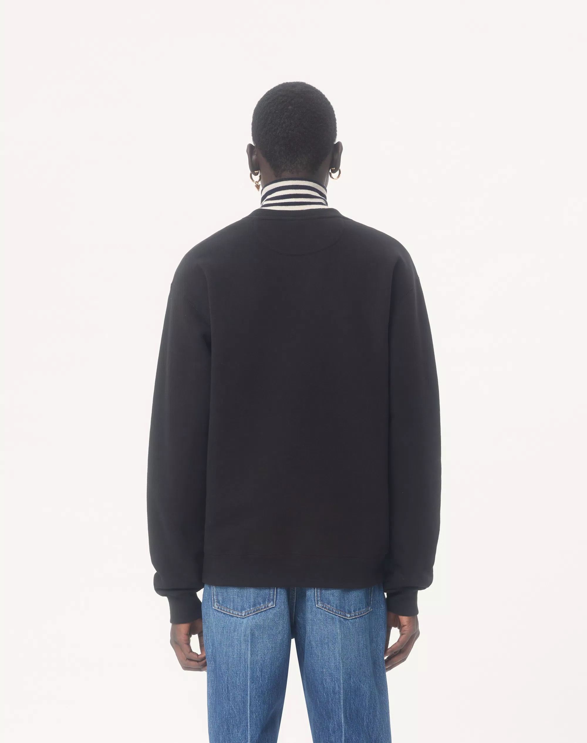 Valentino Garavani Sweaters Black 8V3MF28RBCU0NR (Valentino Garavani / スウェット・フーディー ) | Valentino Garavani (ヴァレンティノ)(6)
