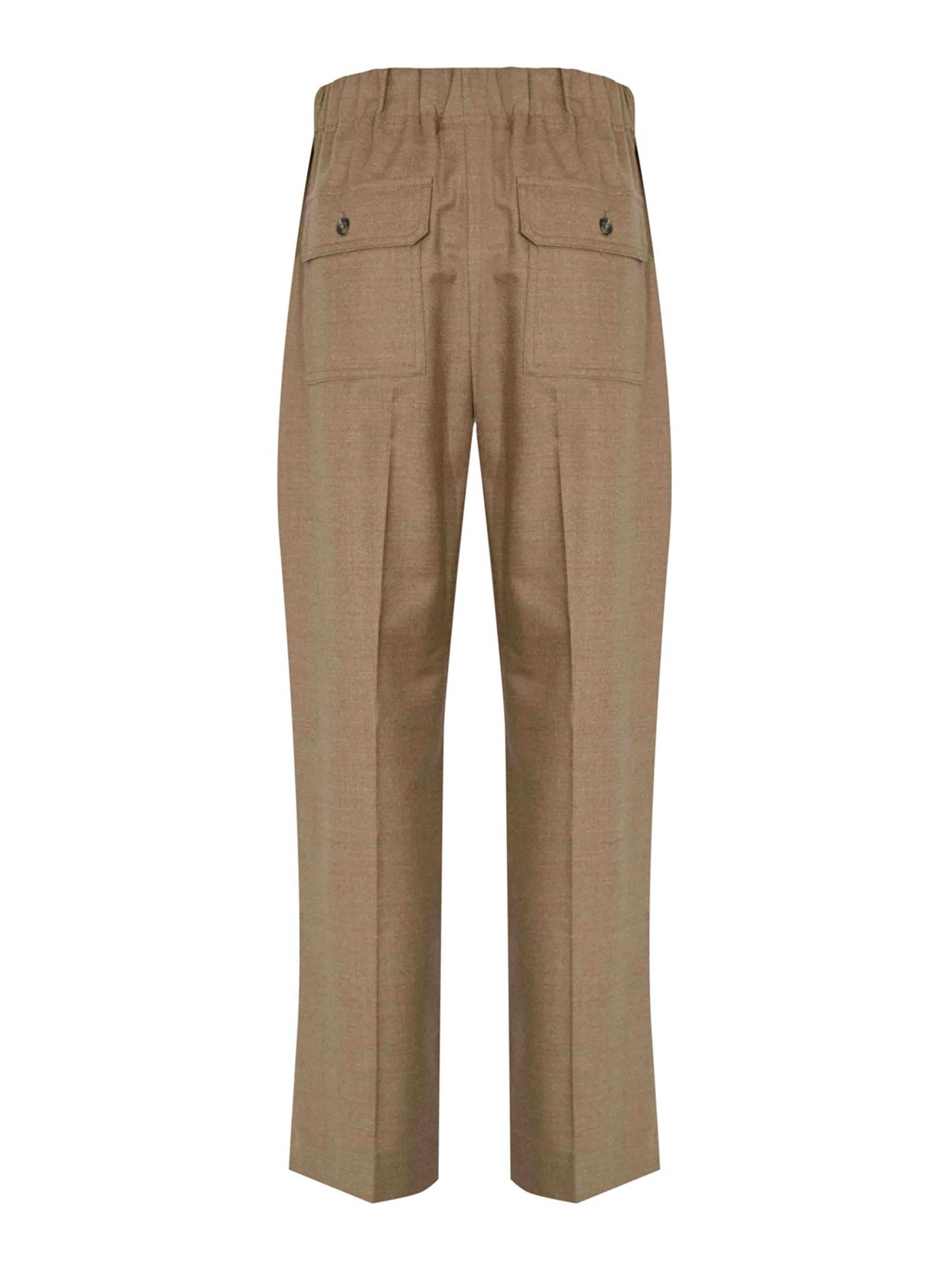 Hateley Trousers In Wool Flannel 252513602260004E15 (Weekend Max Mara / パンツ ) | Weekend Max Mara (ウィークエンド マックスマーラ)(1)