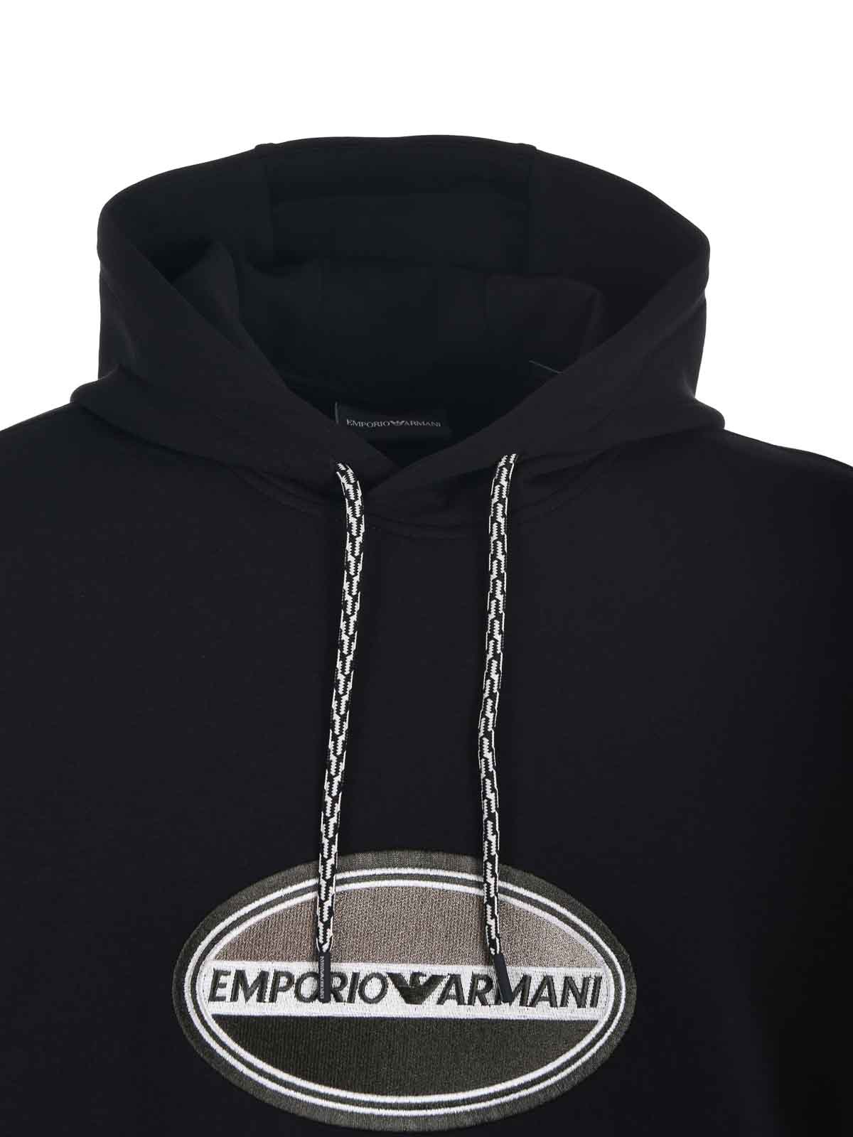 Sweatshirt EM002917AF10013UC001 (EMPORIO ARMANI / スウェット・フーディー ) | EMPORIO ARMANI (エンポリオ アルマーニ)(4)