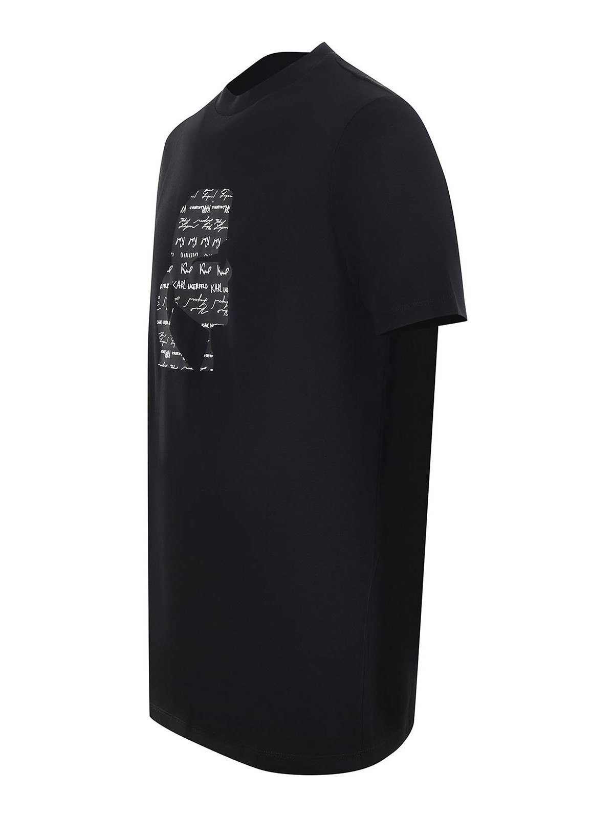 Stretch Cotton T-Shirt 755042553235990 (KARL LAGERFELD / Tシャツ・カットソー ) | KARL LAGERFELD (カール・ラガーフェルド)(1)