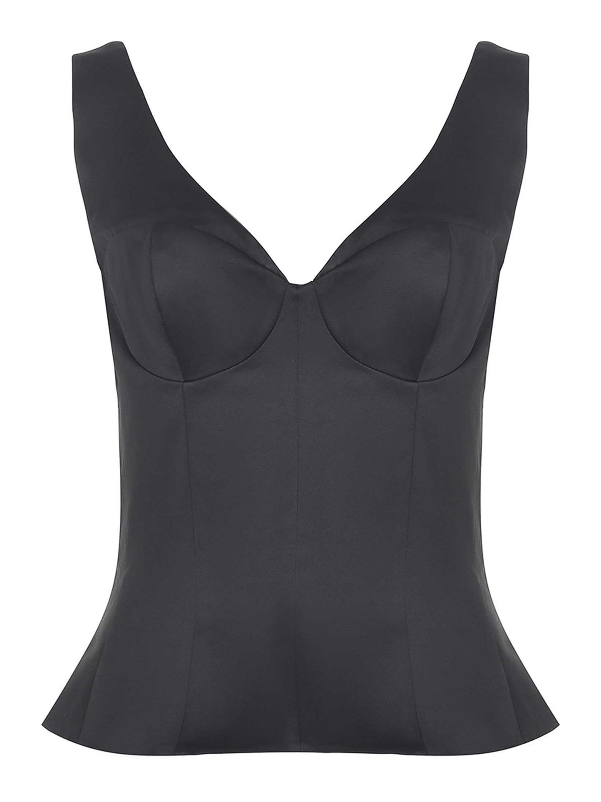 Top Made Of Polyester 114520100BCR1741100 (ROTATE / タンクトップ・キャミソール ) | ROTATE (ロテート)