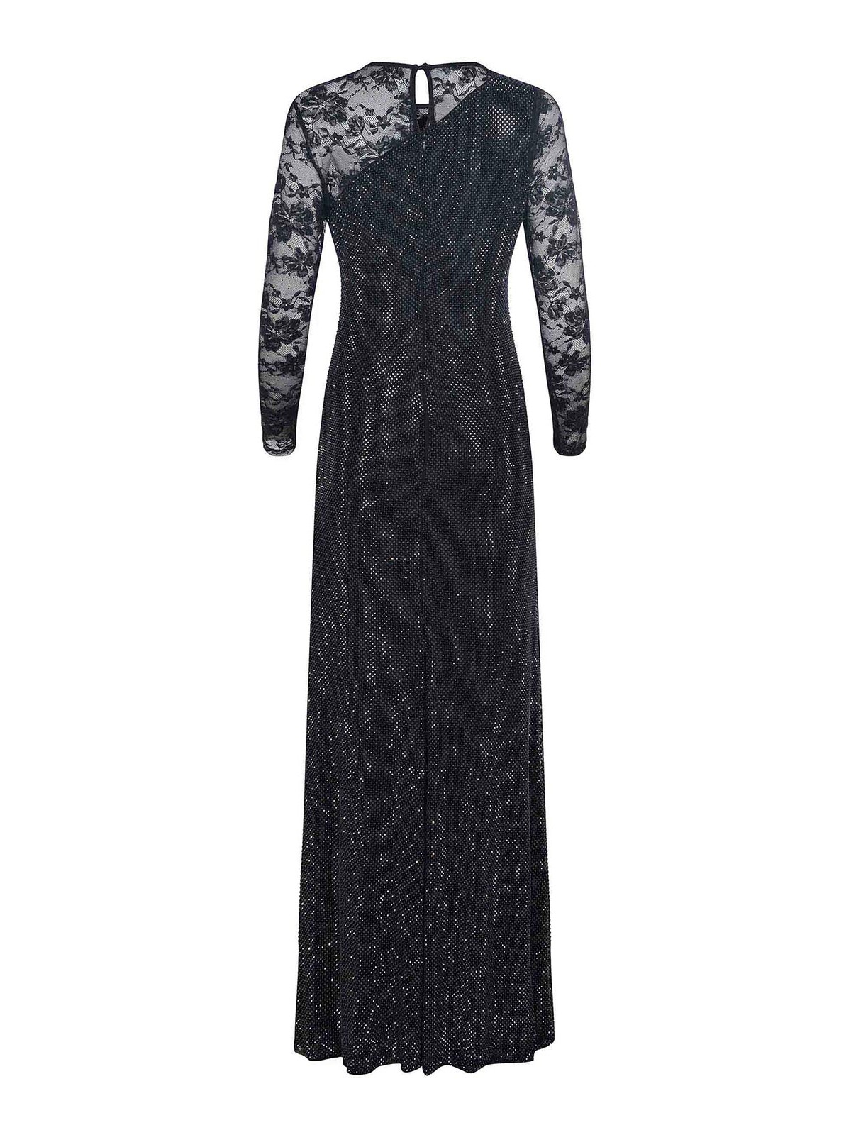 Dress Made Of Polyester Blend PF25100XABLACK (self-portrait / ワンピース・ドレス・オールインワン ) | self-portrait (セルフ・ポートレイト)(2)