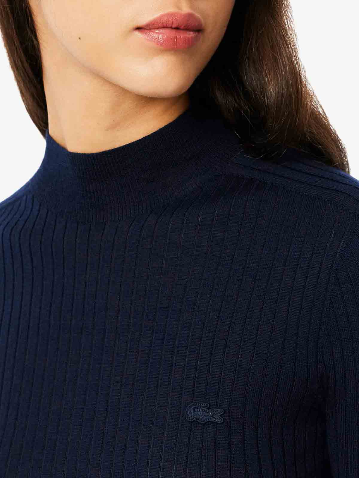 Ribbed Merino Wool Knit Turtleneck Sweater AF4189166 (LACOSTE / ニット・セーター・カーディガン ) | LACOSTE (ラコステ)(4)