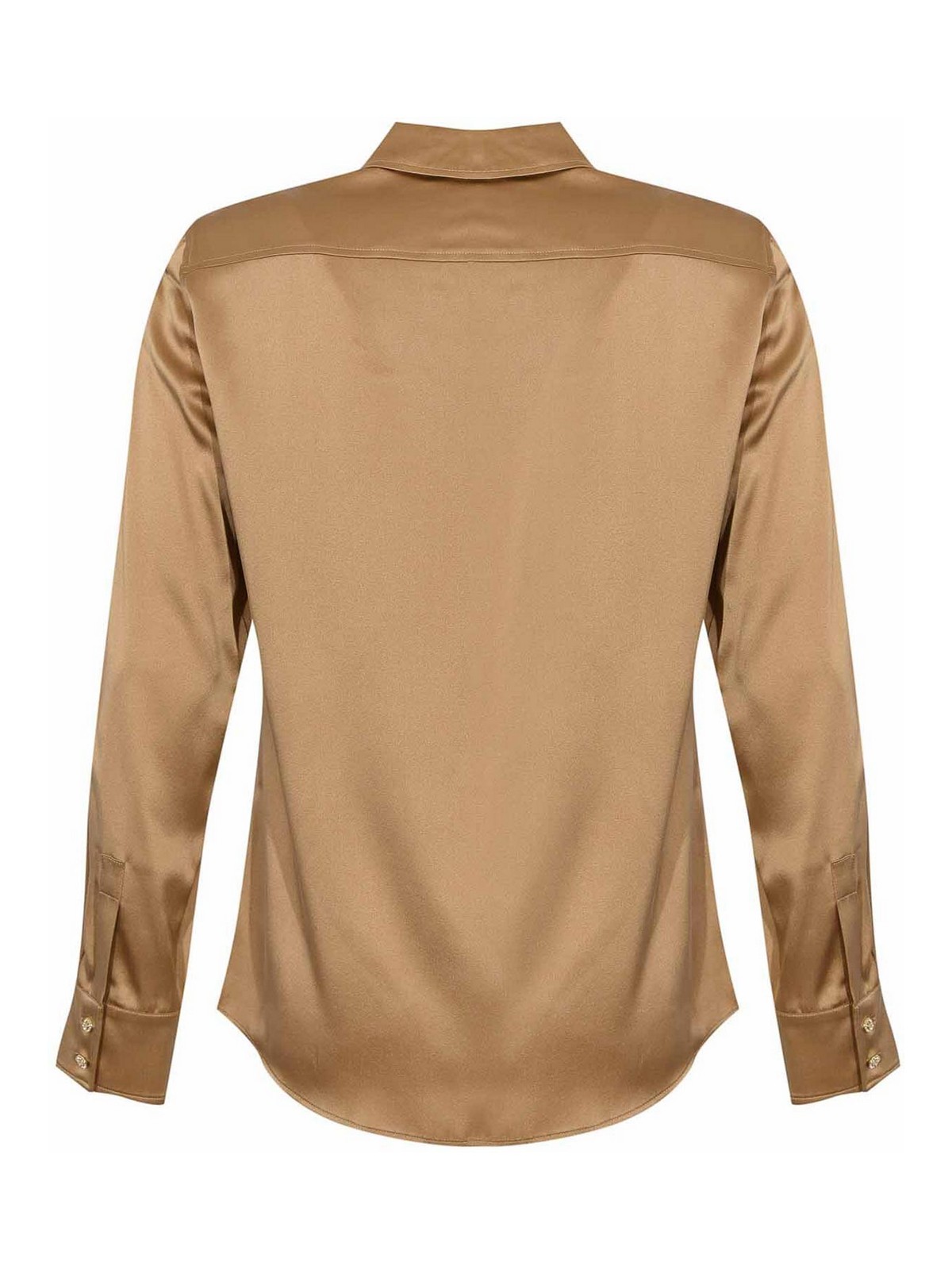 Classic Xero Shirt In Silk Satin 252611601260009E15 (Max Mara Studio / シャツ・ブラウス ) | Max Mara Studio (マックスマーラ ステュディオ)(1)