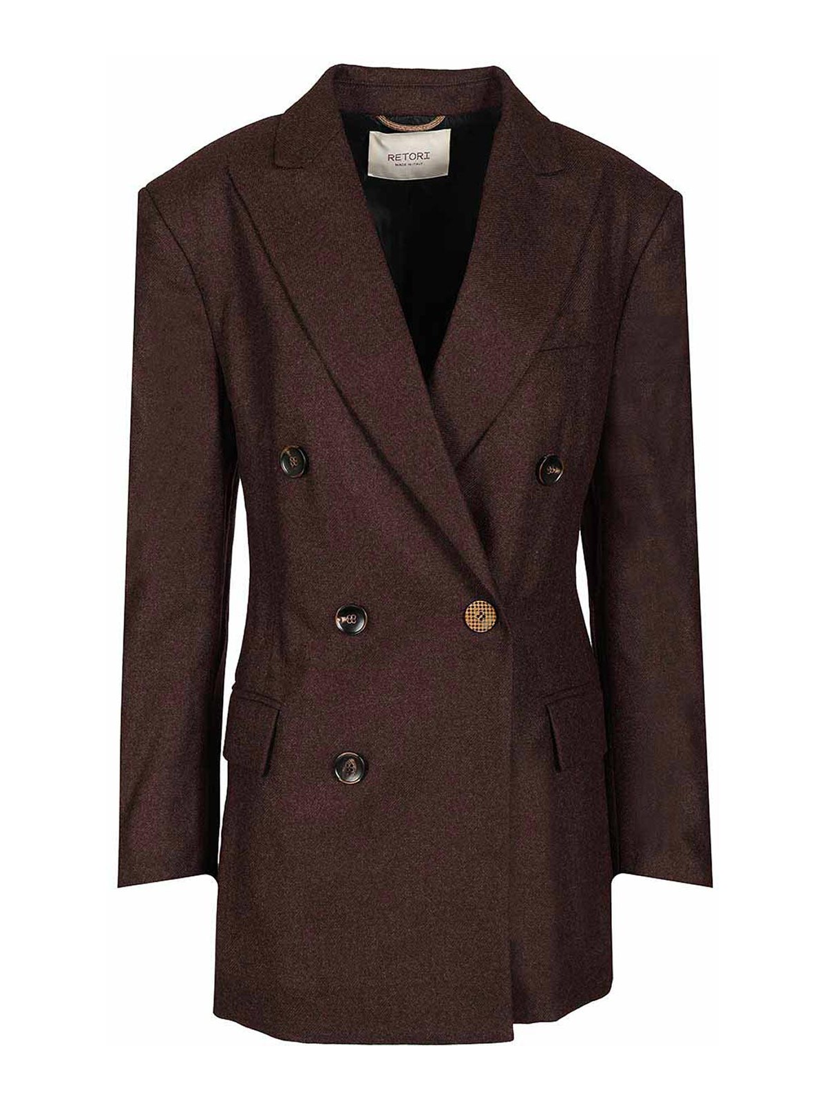 Double-Breasted Blazer 02WFAJA010LU08AMR452 (RETORI / ブレザー・ジャケット ) | RETORI (レトリ)