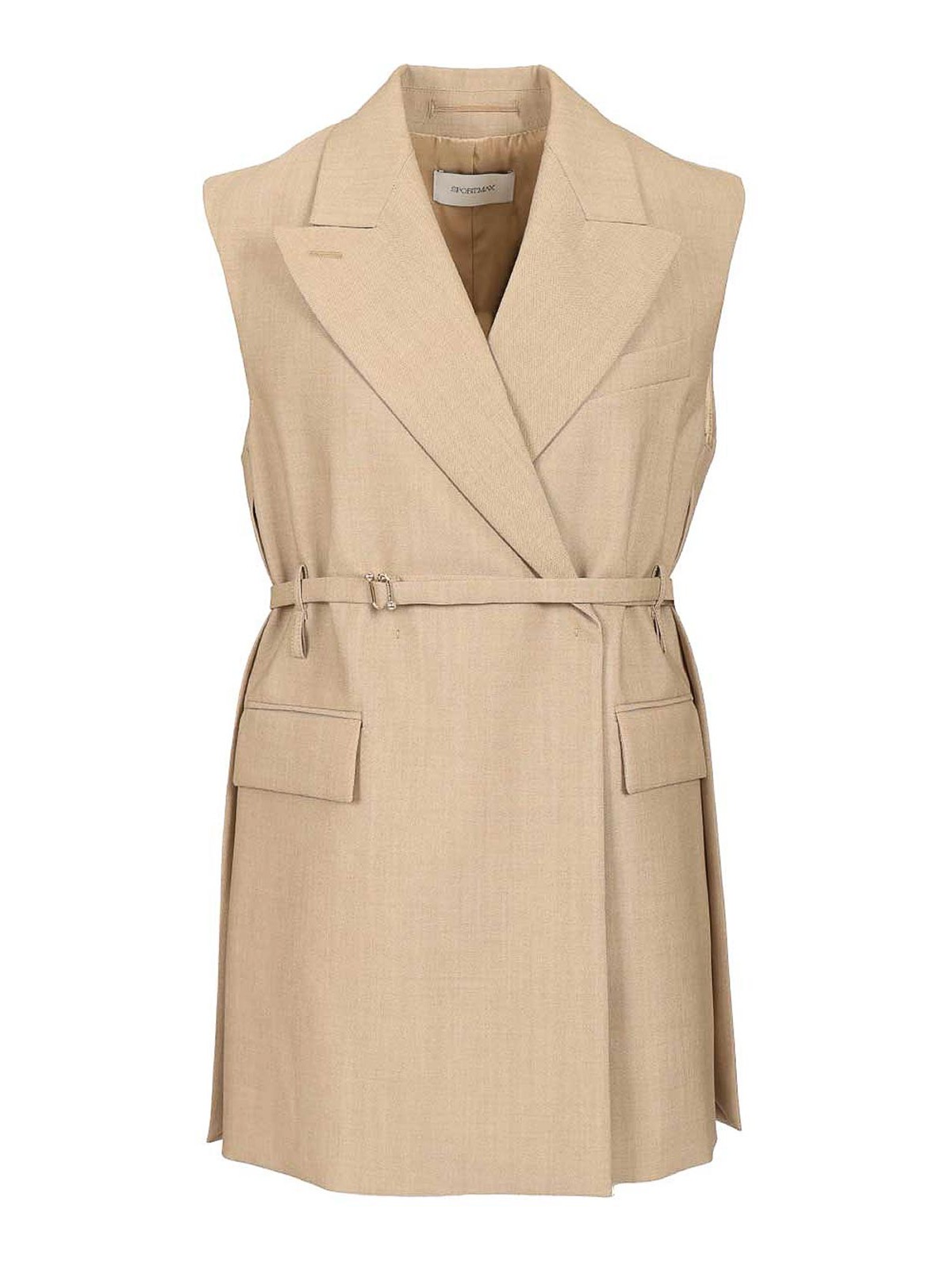 Long Sleeveless Wool Blazer 252228601160029E18 (Sportmax / ベスト ) | Sportmax (スポーツマックス)