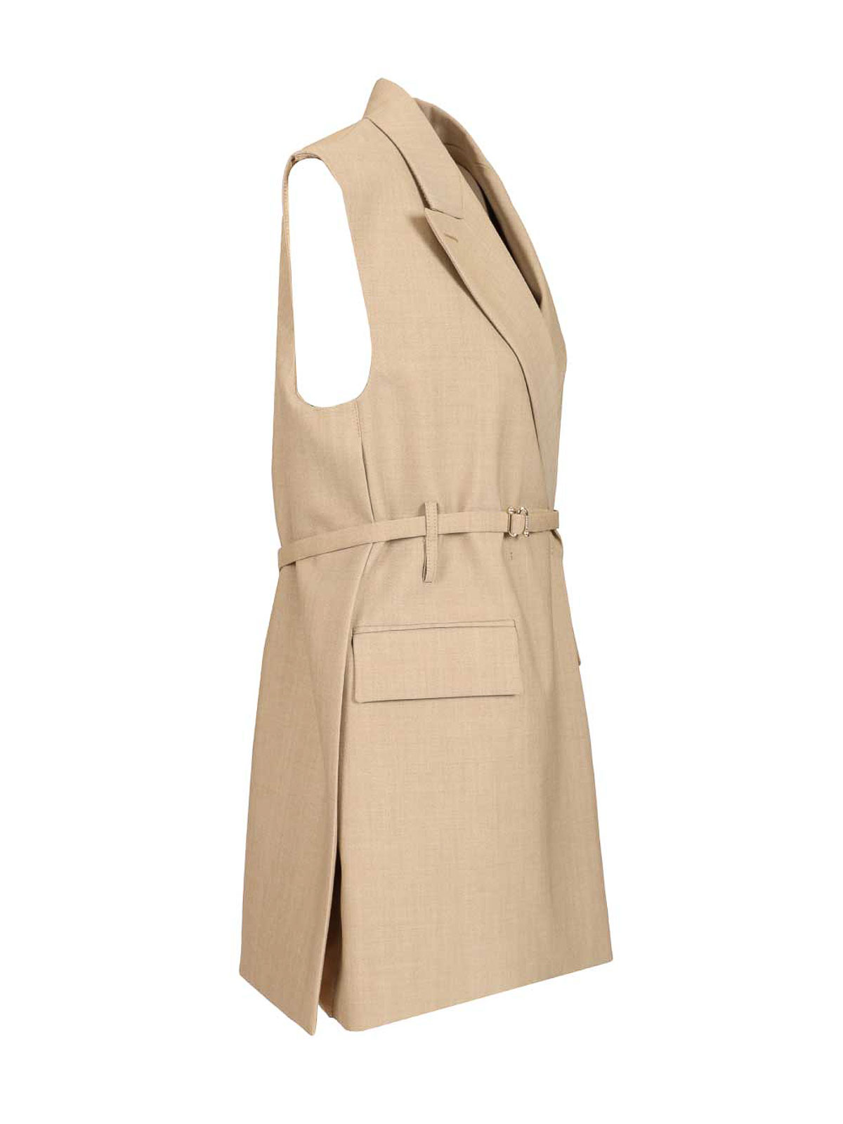 Long Sleeveless Wool Blazer 252228601160029E18 (Sportmax / ベスト ) | Sportmax (スポーツマックス)(2)