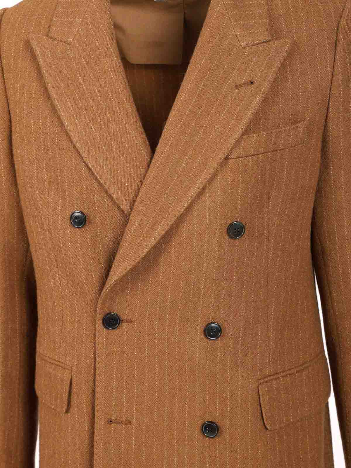 Regular Fit Double Breasted Blazer 252020401204271E15 (Dries Van Noten / ブレザー・ジャケット ) | Dries Van Noten (ドリスヴァンノッテン)(4)