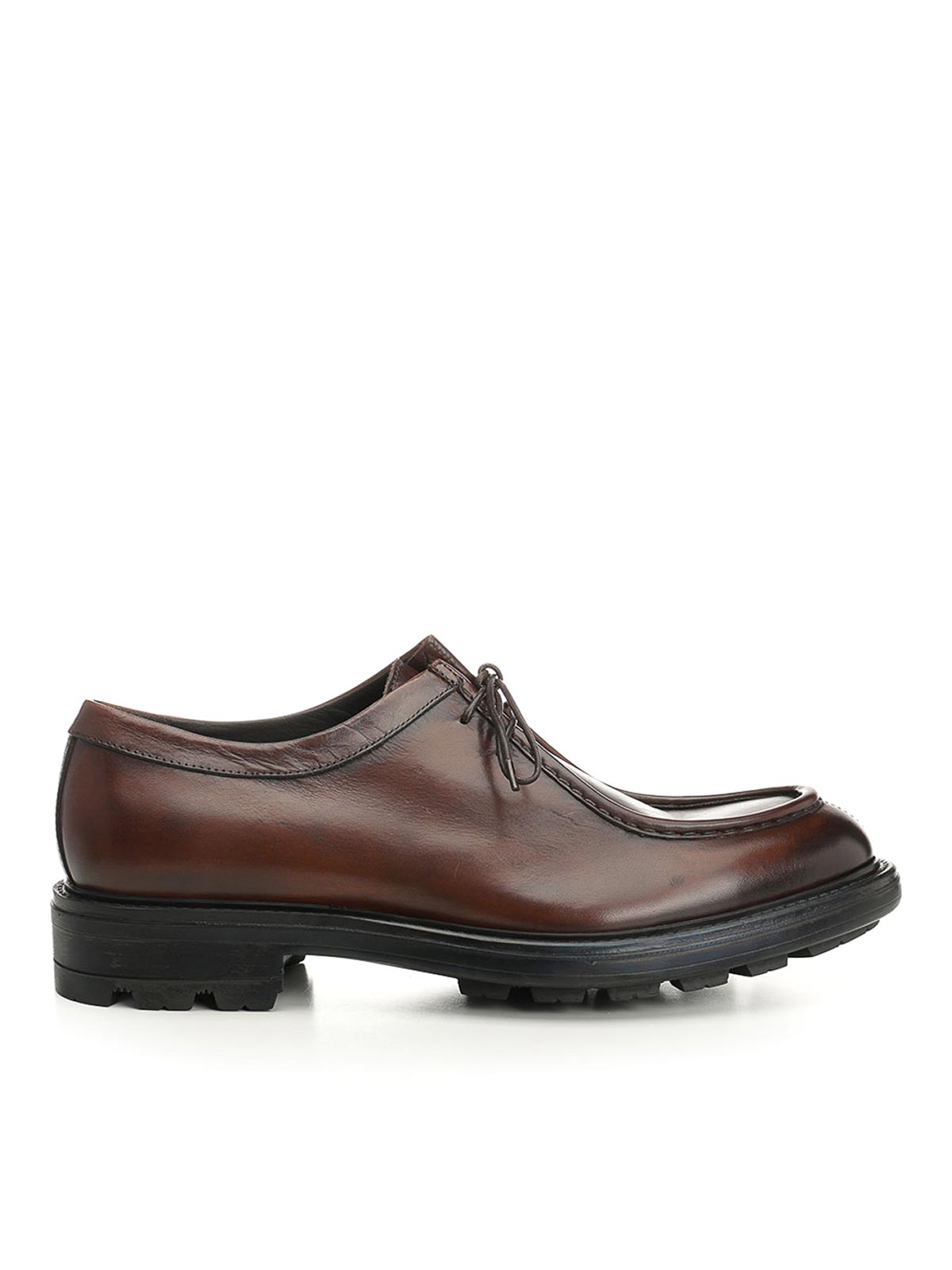 Derby Shoe 2572ILCEATR3COGNAC (Corvari / レースアップ ) | Corvari (コルバリ)