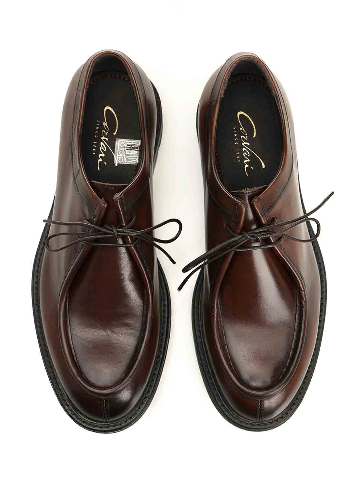 Derby Shoe 2572ILCEATR3COGNAC (Corvari / レースアップ ) | Corvari (コルバリ)(4)