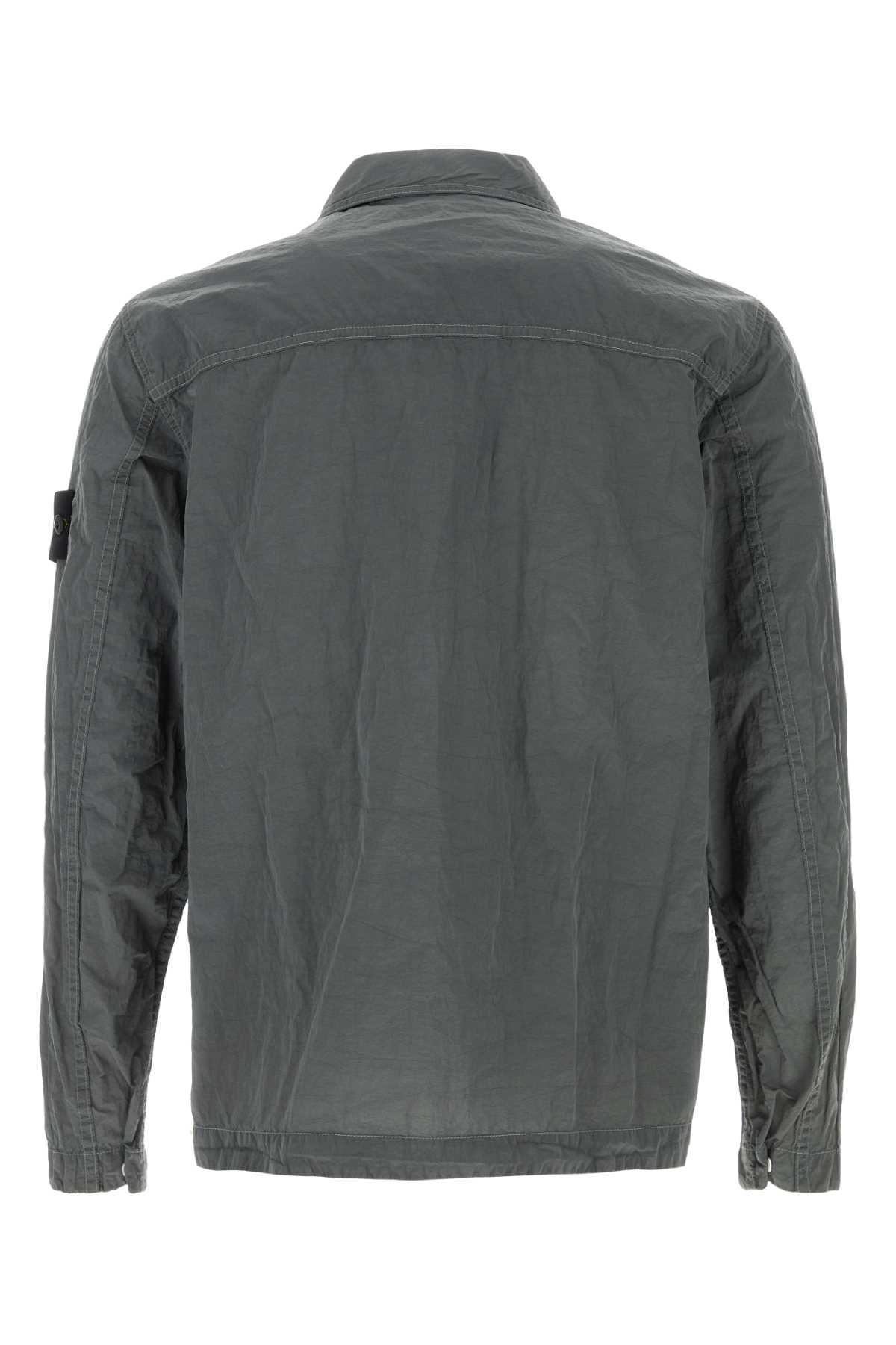 Grey nylon shirt 120003119V006B (STONE ISLAND / シャツ・ブラウス ) | STONE ISLAND (ストーンアイランド)(1)