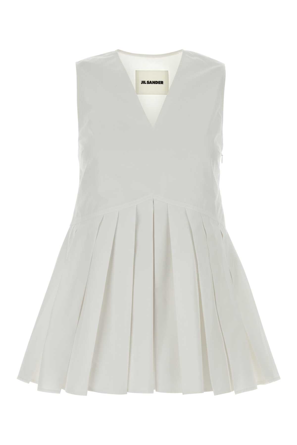 White poplin top J01NC0178J45001100 (Jil Sander / シャツ・ブラウス ) | Jil Sander (ジルサンダー)