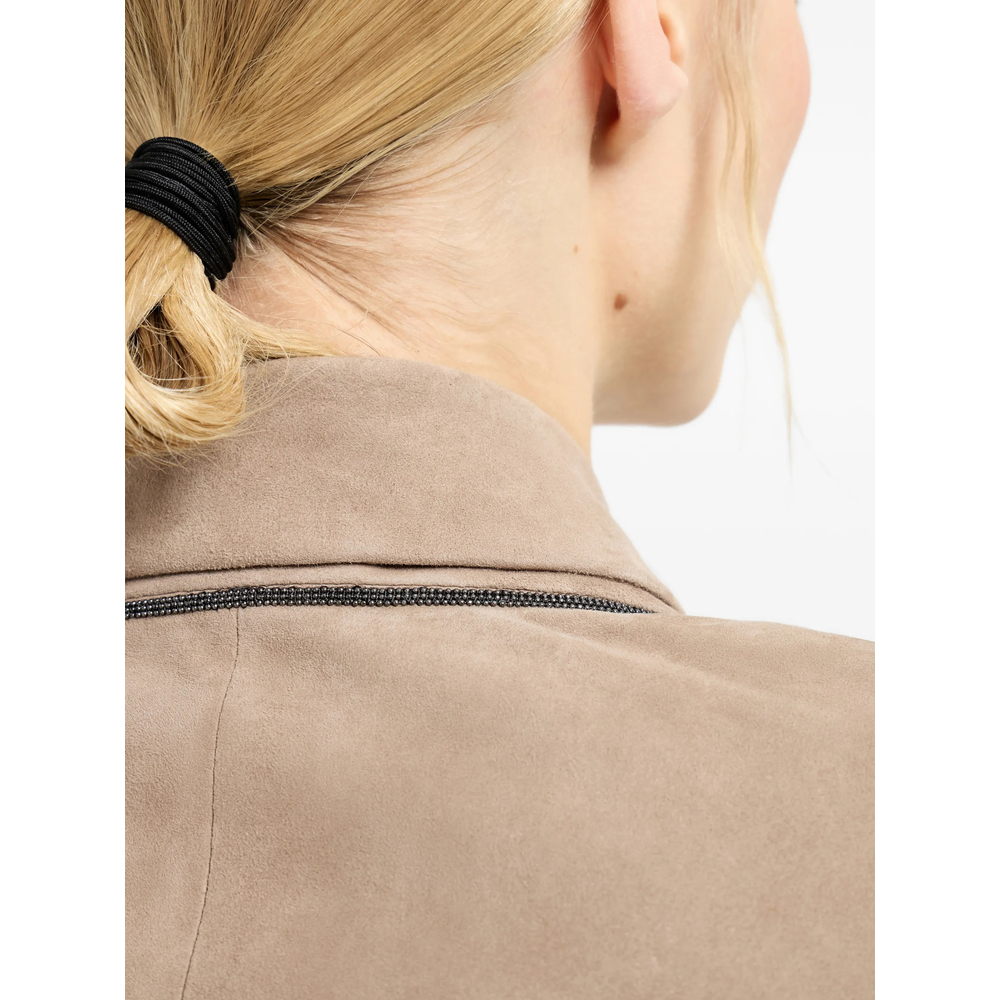 Jacket Brunello Cucinelli MPCLF208XC4191 (Brunello Cucinelli / レザー&ファージャケット・コート ) | Brunello Cucinelli (ブルネロ・クチネリ)(1)