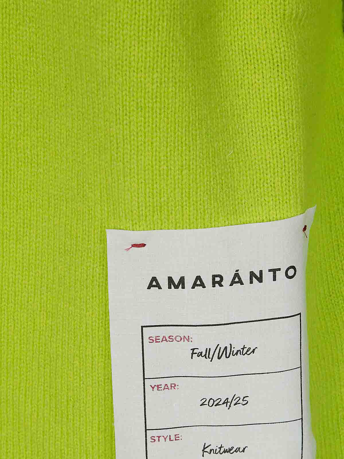 Broken Crew Neck Sweater B9S008S71MACIDO (AMARÁNTO / ニット・セーター・カーディガン ) | AMARÁNTO (アマラント)(2)