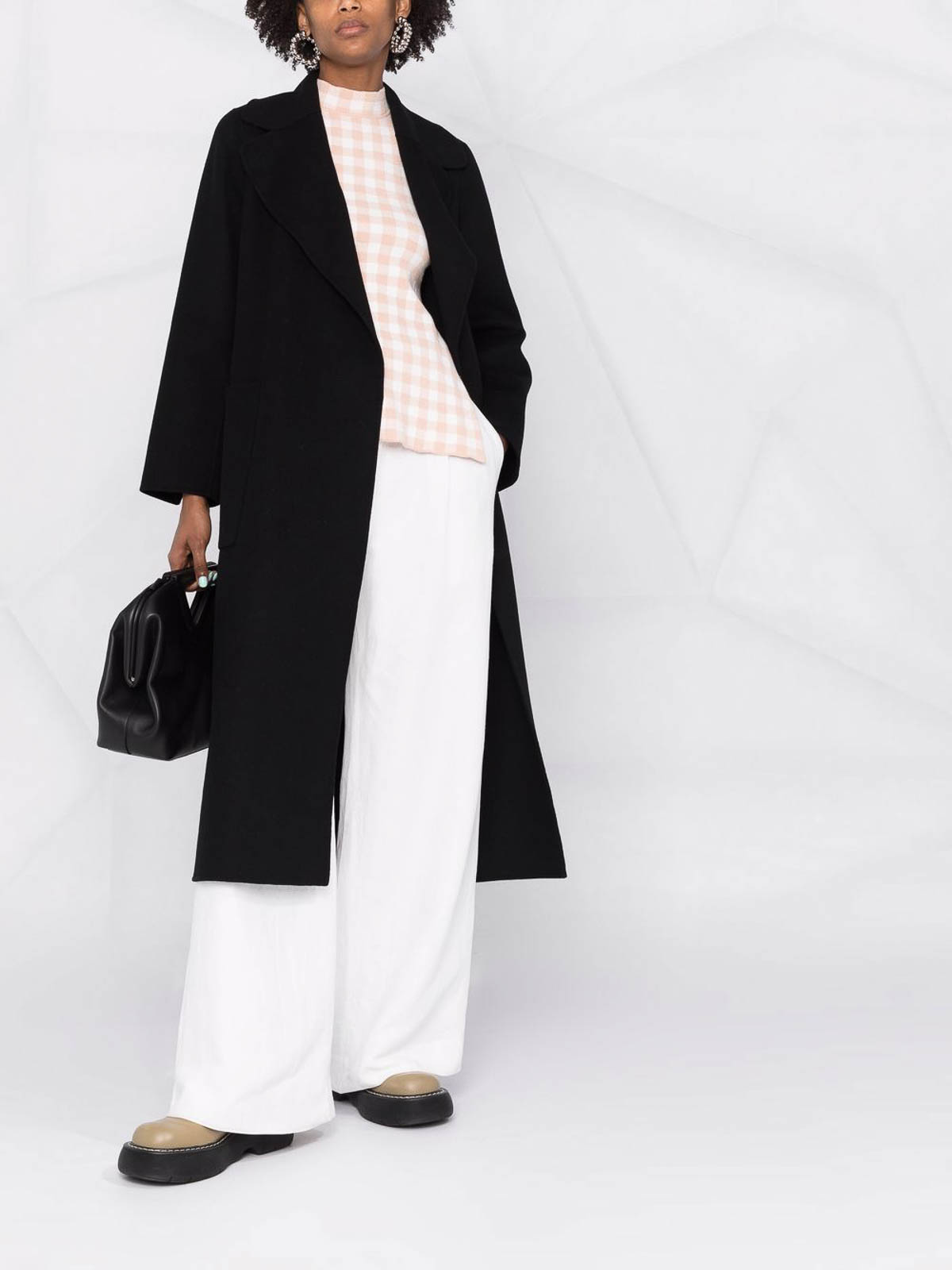 Paolore Wool Wrap Coat 2429016151650013 (S MAX MARA / コート ) | S MAX MARA (エス マックスマーラ)(5)