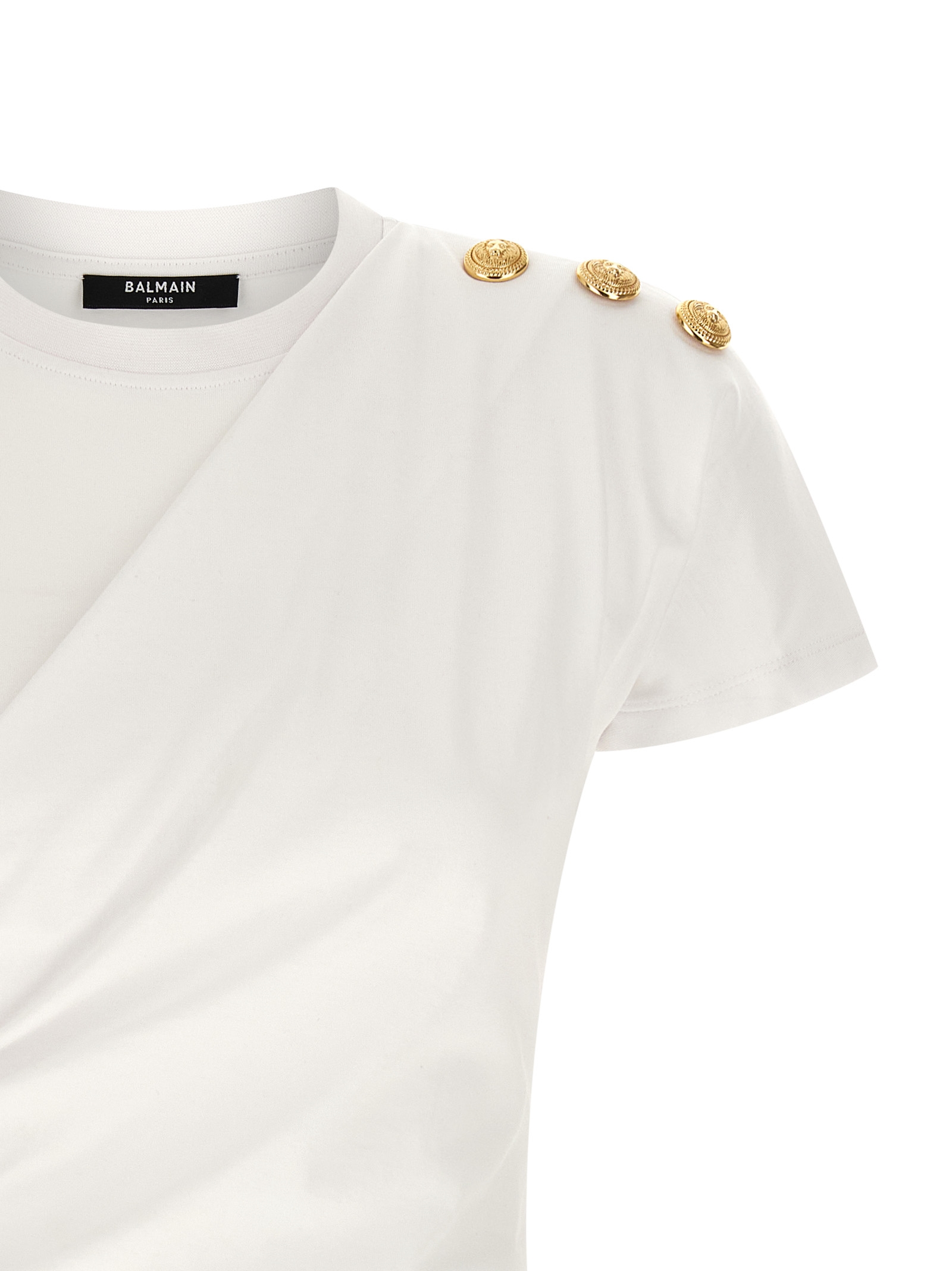 3 buttons T-shirt GF1EF002BD39GAB (Balmain / Tシャツ・カットソー ) | Balmain (バルマン)(2)