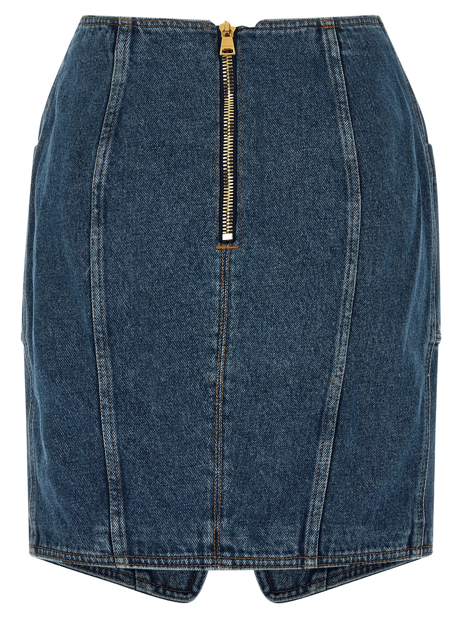 'Belted' skirt GF1LBB28DG086EX (Balmain / スカート ) | Balmain (バルマン)(1)