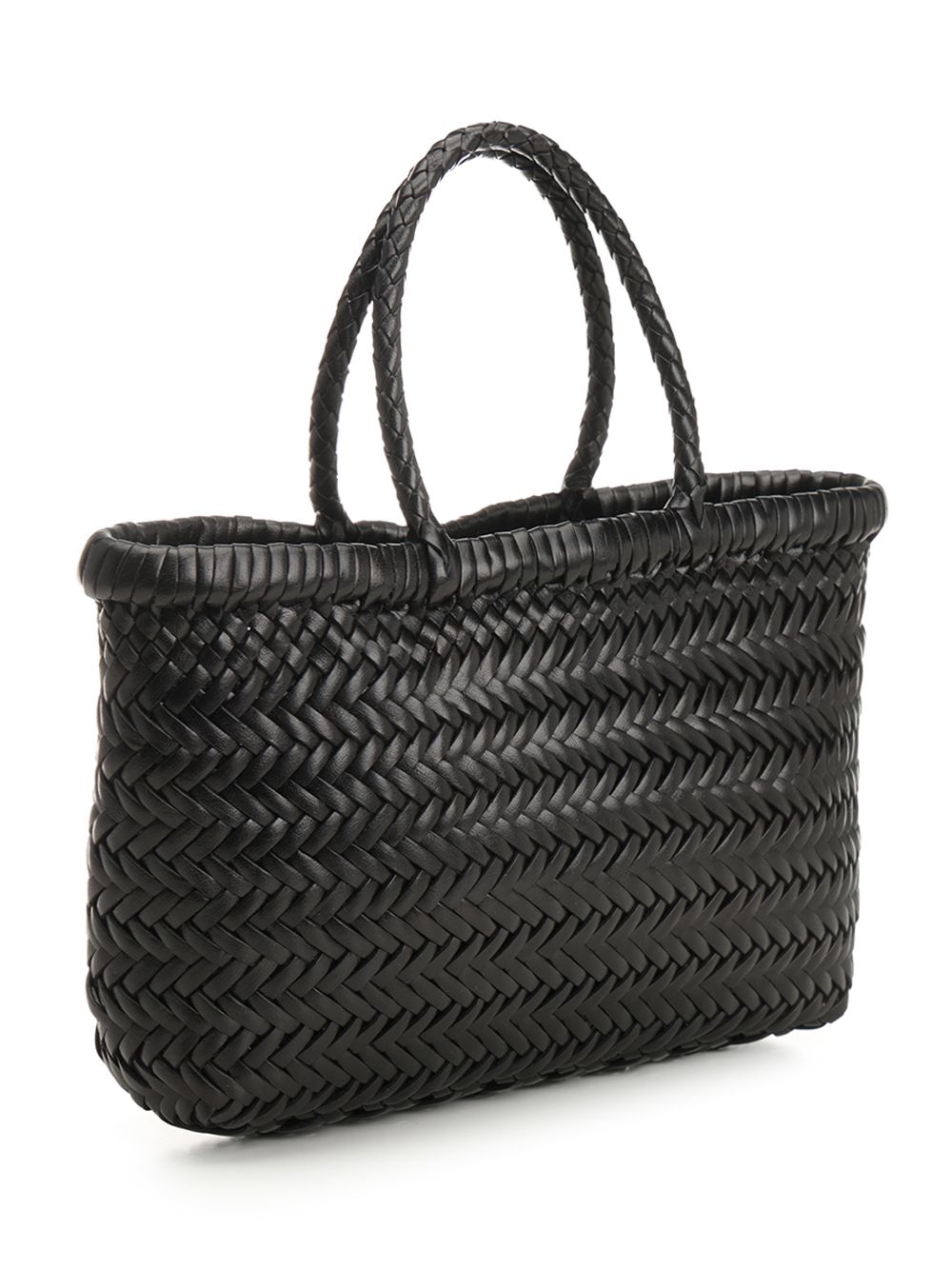 "Mini Flat Gora" basket bag 8809BLACK (dragon DIFFUSION / ハンドバッグ・ショルダーバッグ ) | dragon DIFFUSION (ドラゴンディフュージョン)(1)