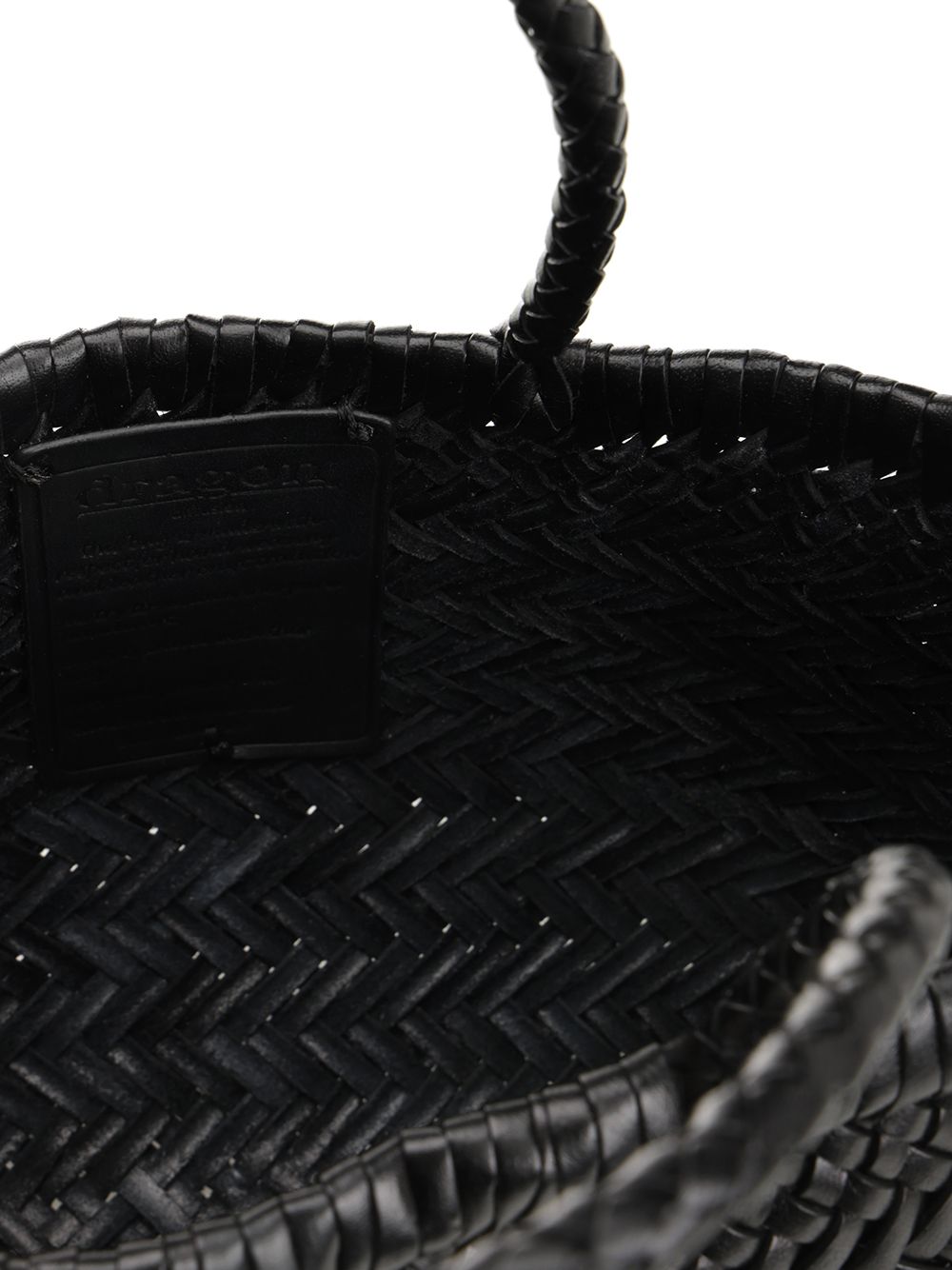 "Mini Flat Gora" basket bag 8809BLACK (dragon DIFFUSION / ハンドバッグ・ショルダーバッグ ) | dragon DIFFUSION (ドラゴンディフュージョン)(3)