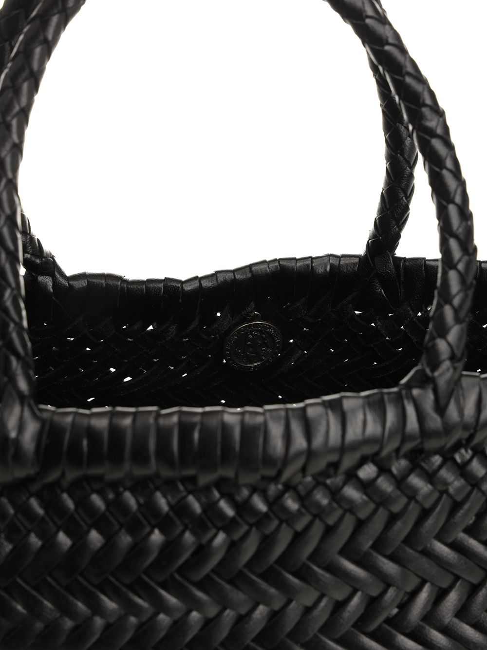 "Mini Flat Gora" basket bag 8809BLACK (dragon DIFFUSION / ハンドバッグ・ショルダーバッグ ) | dragon DIFFUSION (ドラゴンディフュージョン)(4)