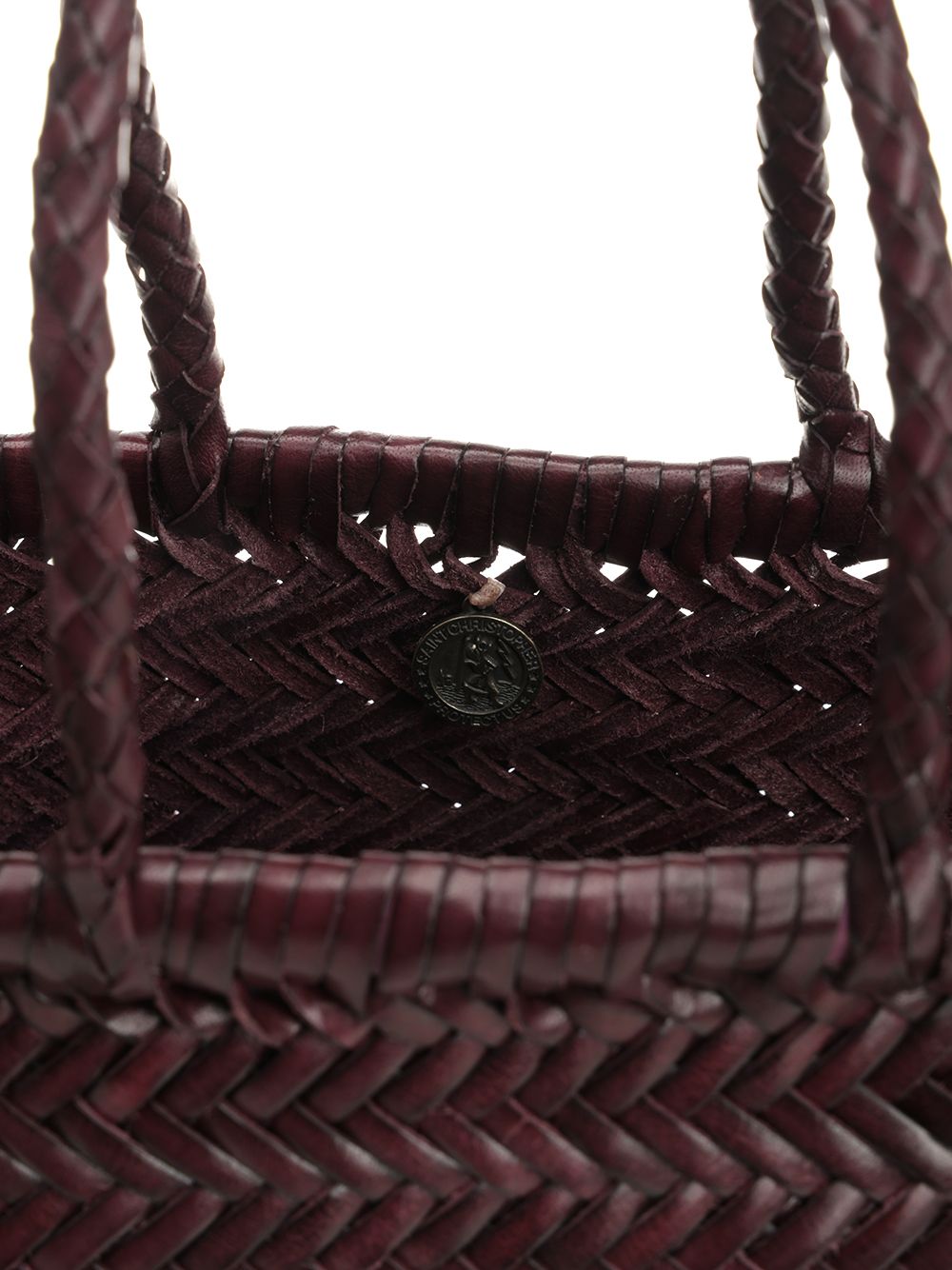 Woven leather basket small 8811PLUM (dragon DIFFUSION / トートバッグ ) | dragon DIFFUSION (ドラゴンディフュージョン)(3)